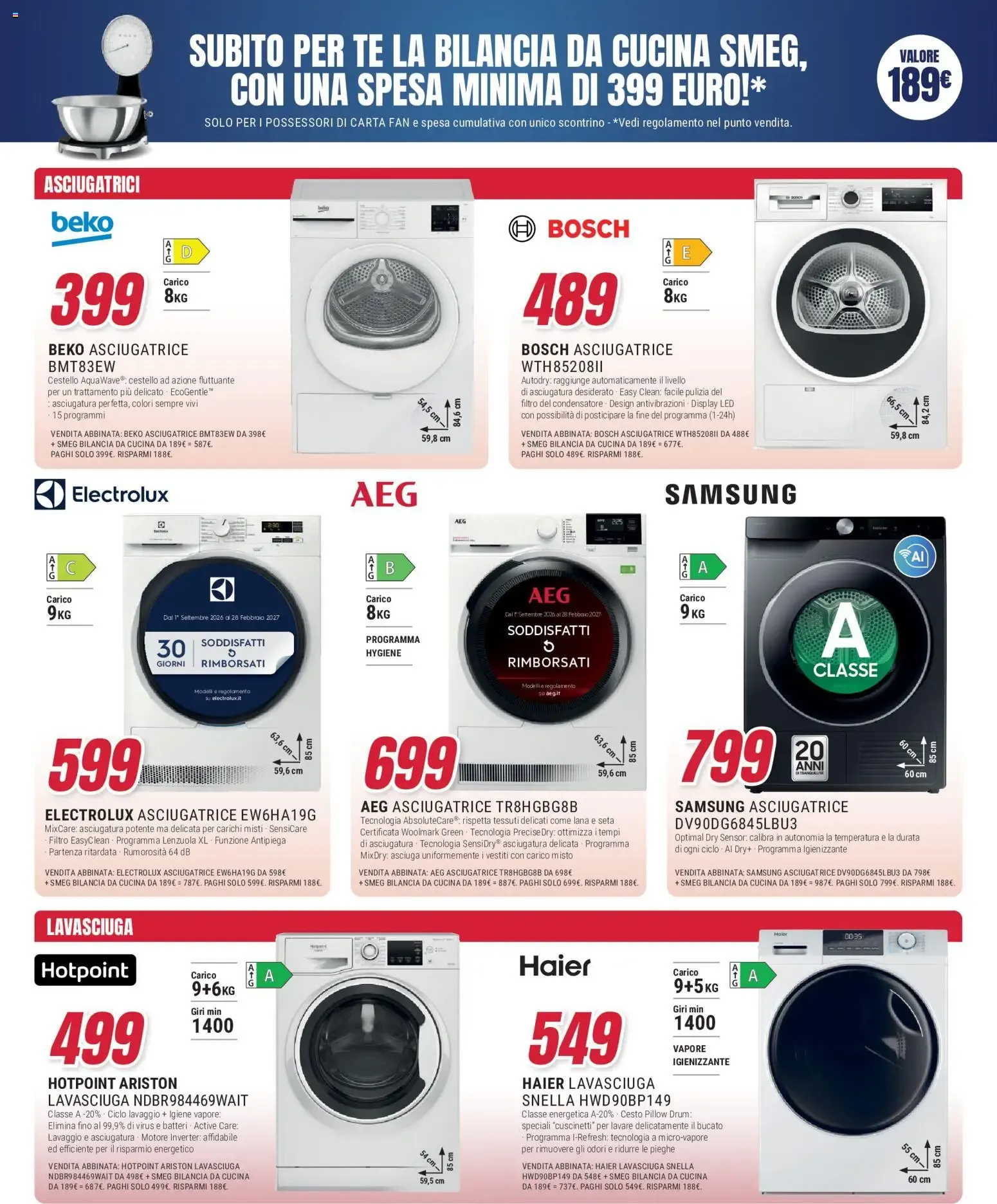 ABBINATA IN CUCINA FIRMATA SMEG da 17 settembre a 30 settembre di 2026 - Pagina del volantino 10