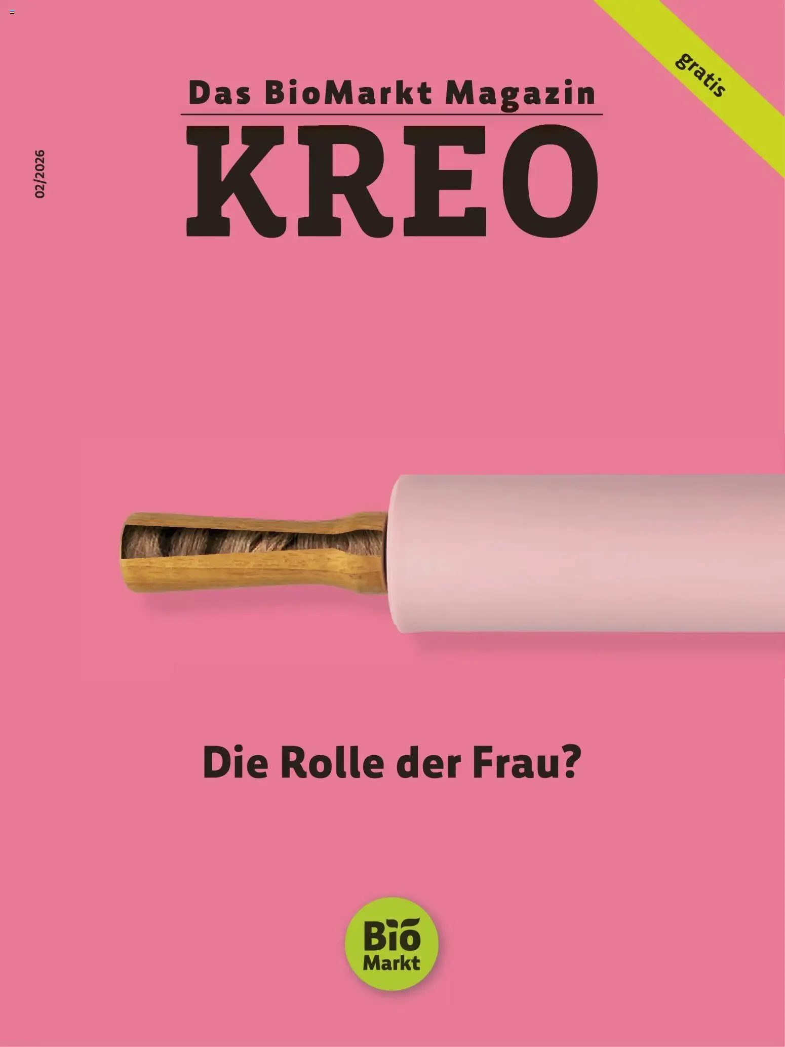 BioMarkt Kreo Magazin (ab 26.05.2026) zum Blättern von 1. Februar bis 30. Juni 2026 - Prospekt seite 1