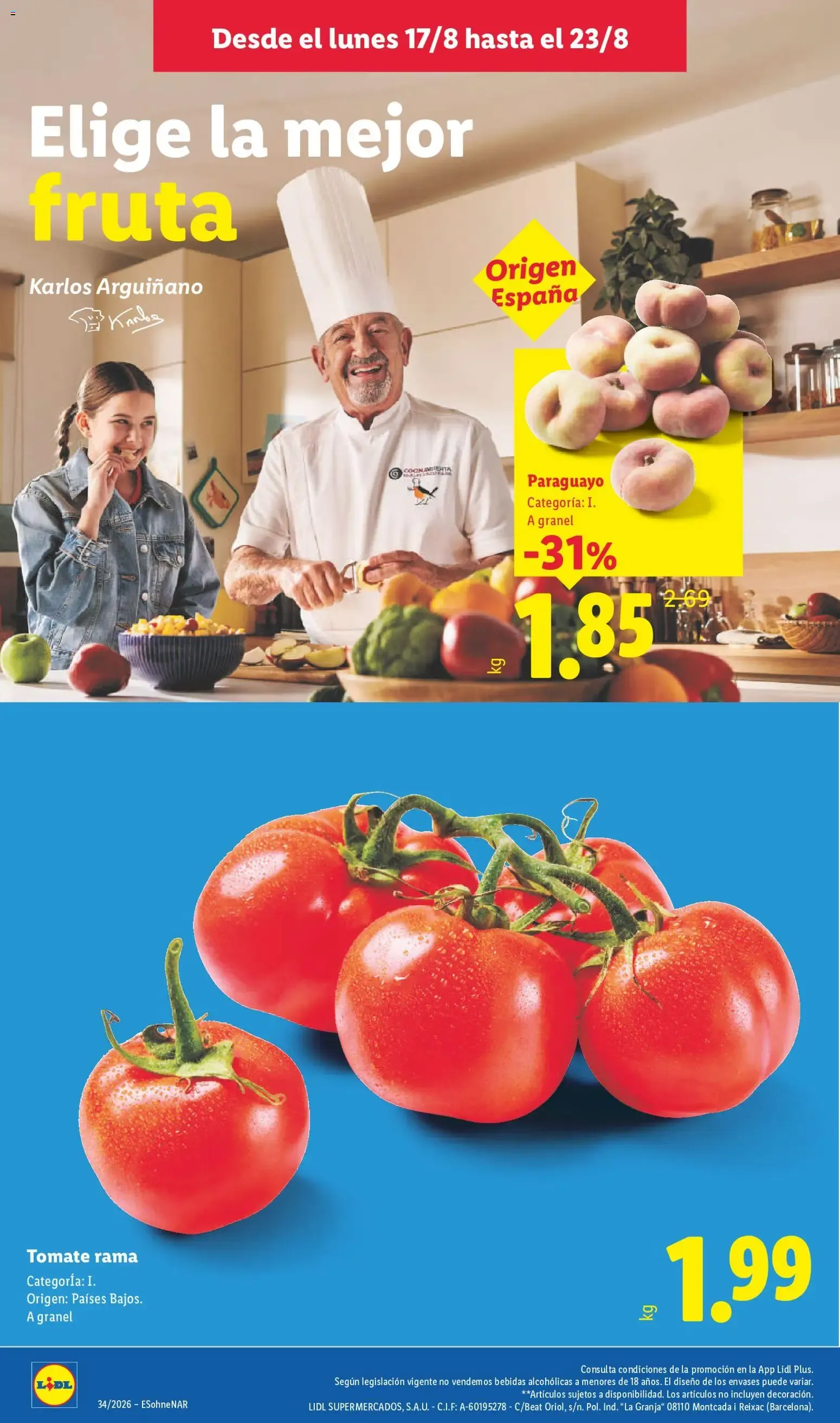 Catálogo de Lidl: Batimos el récord del ahorro 17 de agosto al 23 de agosto 2026 - Página 2