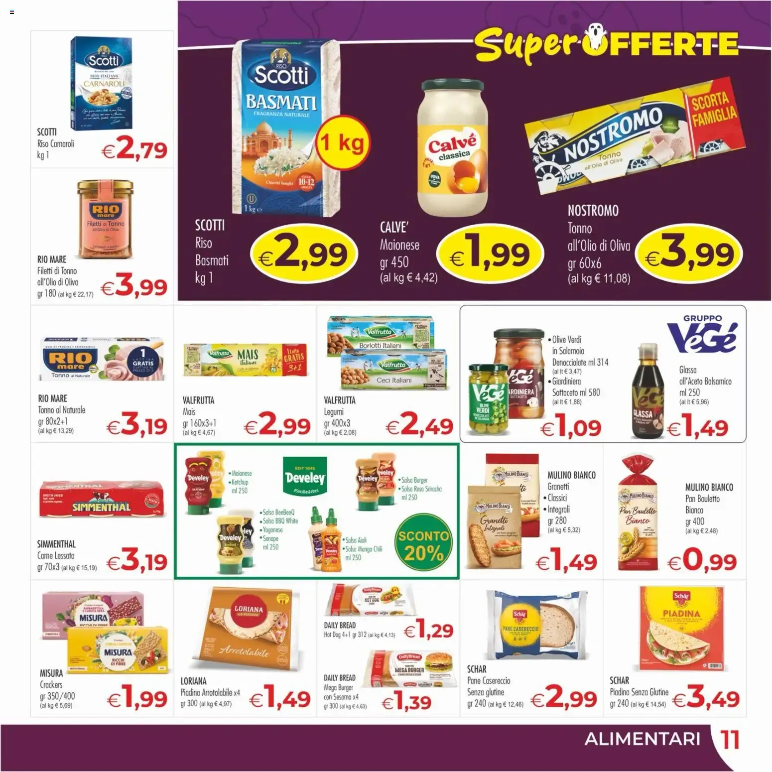 MerSi Supermercati volantino dal 21/10/2026 - online Offerte da 21 ottobre a 3 novembre di 2026 - Pagina del volantino 11