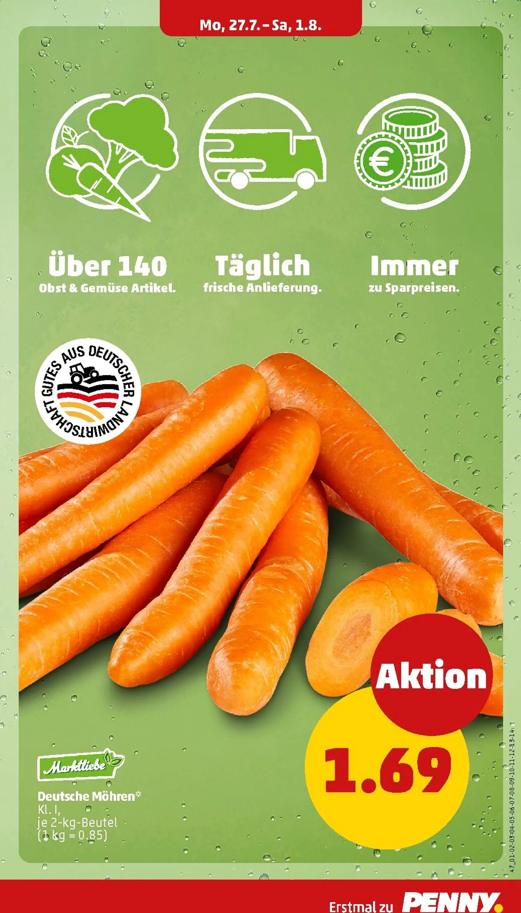 PENNY Prospekt nächste Woche – von Montag 27.07.2026 bis Samstag 01.08.2026 von 27. Juli bis 1. August 2026 - Prospekt seite 7
