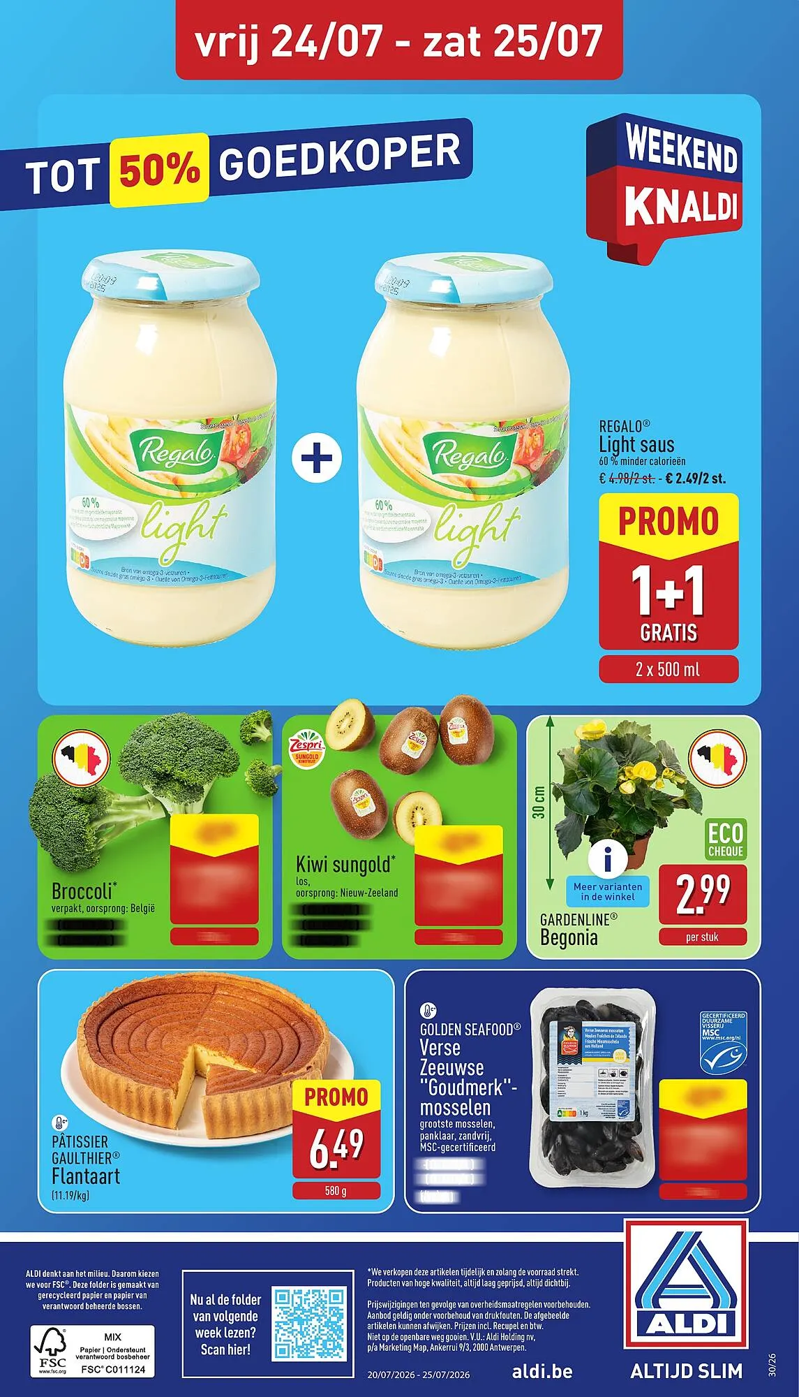 Aldi folder van 20/07 t.e.m. 25/07 van 20 juli tot 25 juli 2026 - folder pagina 34