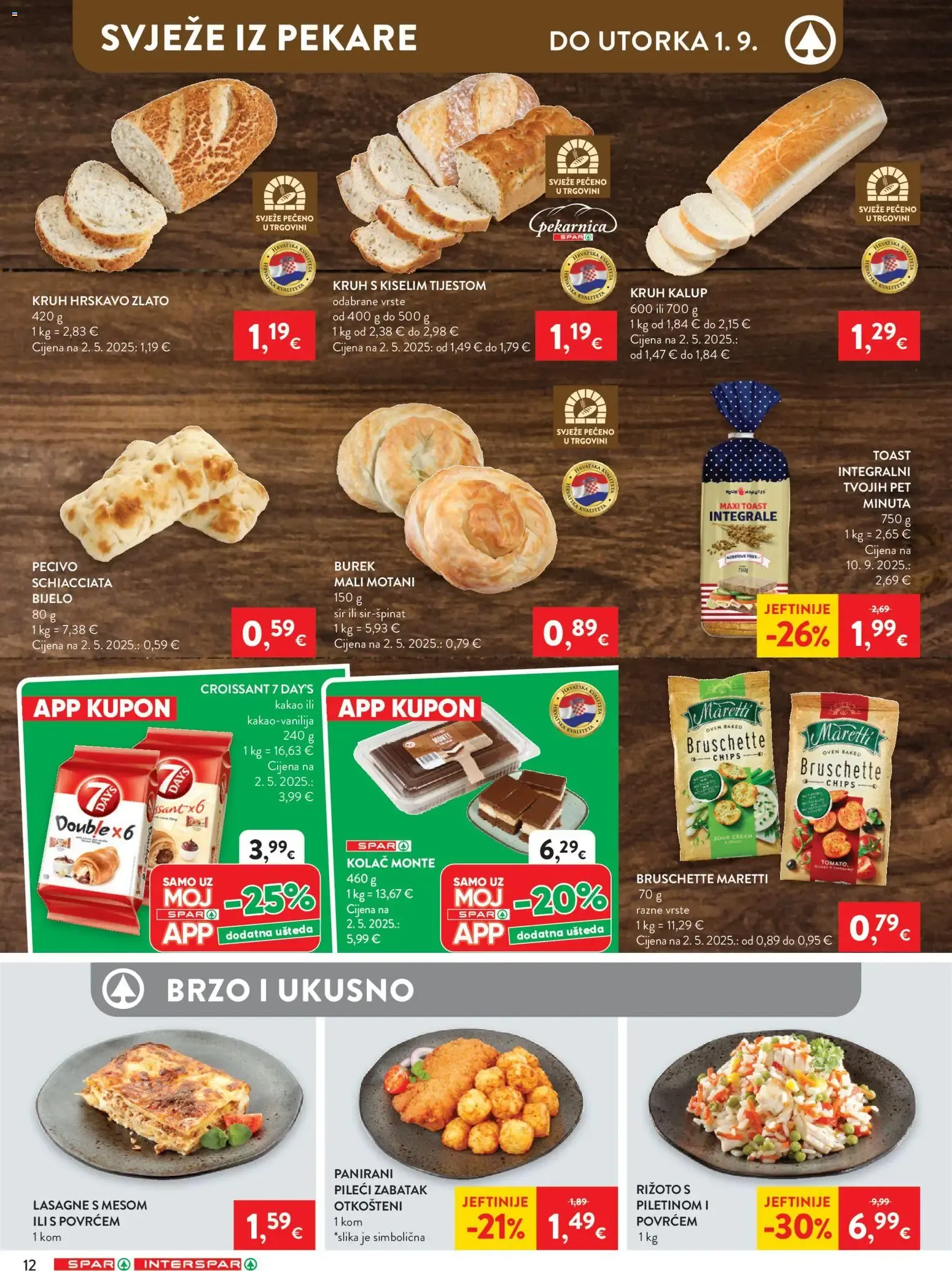 Katalog Interspar Katalog akcija od 26.08.2026 od 26. kolovoza do 1. rujna 2026. - Pregled Stranica 18