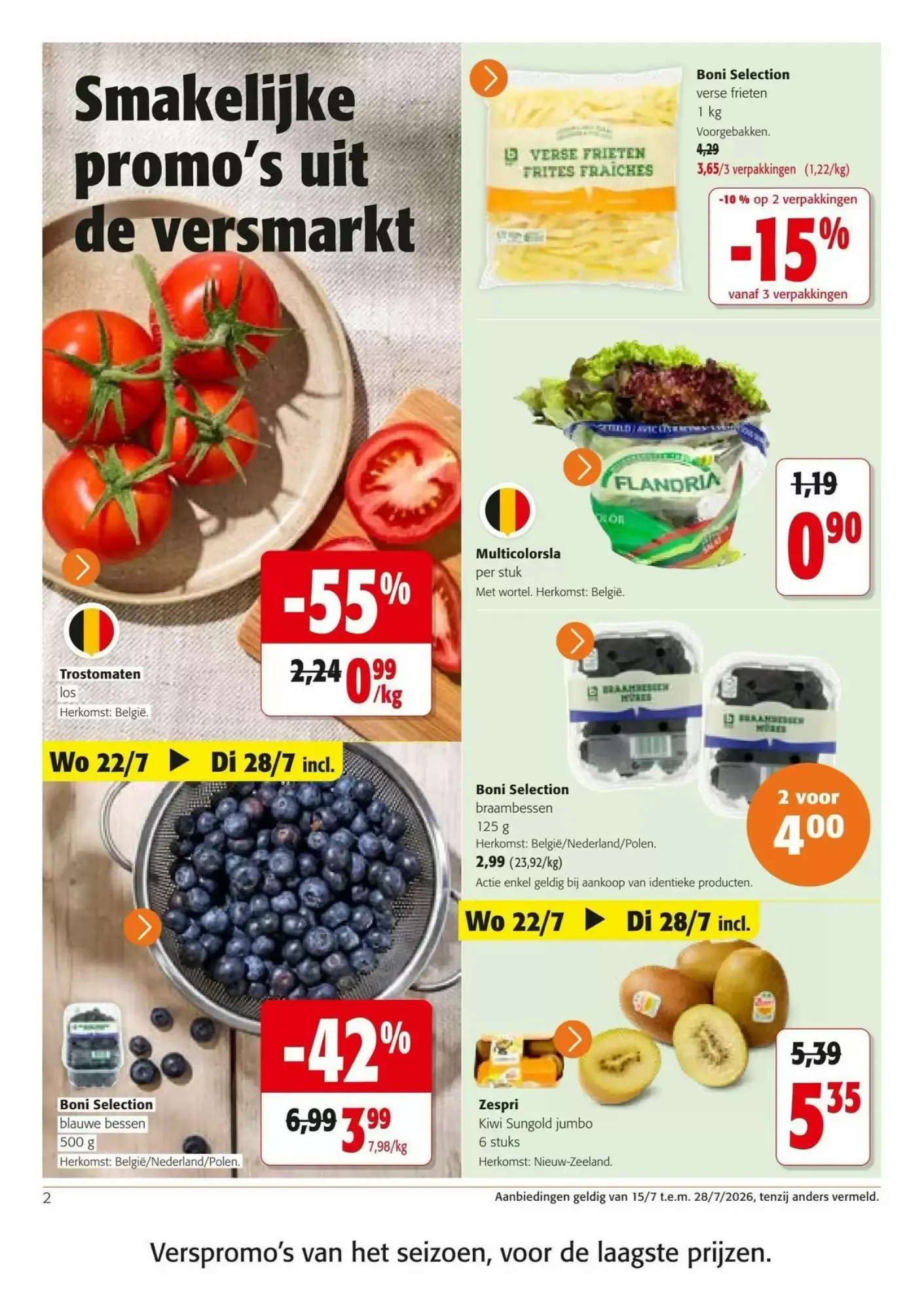 Colruyt folder van 15 juli tot 28 juli 2026 - folder pagina 2