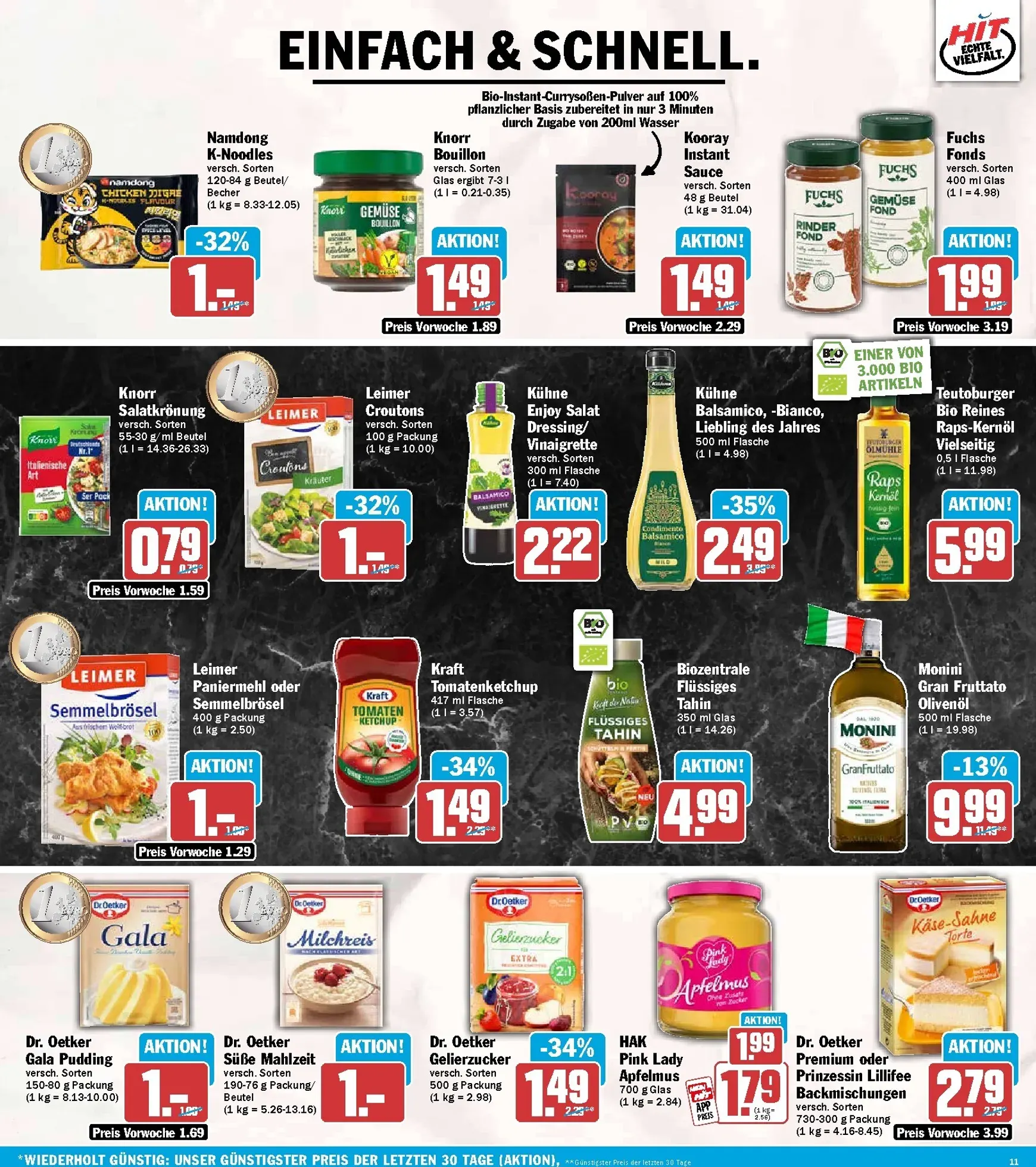 Hit Prospekt – von Montag 06.07.2026 bis Samstag 11.07.2026 von 6. Juli bis 11. Juli 2026 - Prospekt seite 11