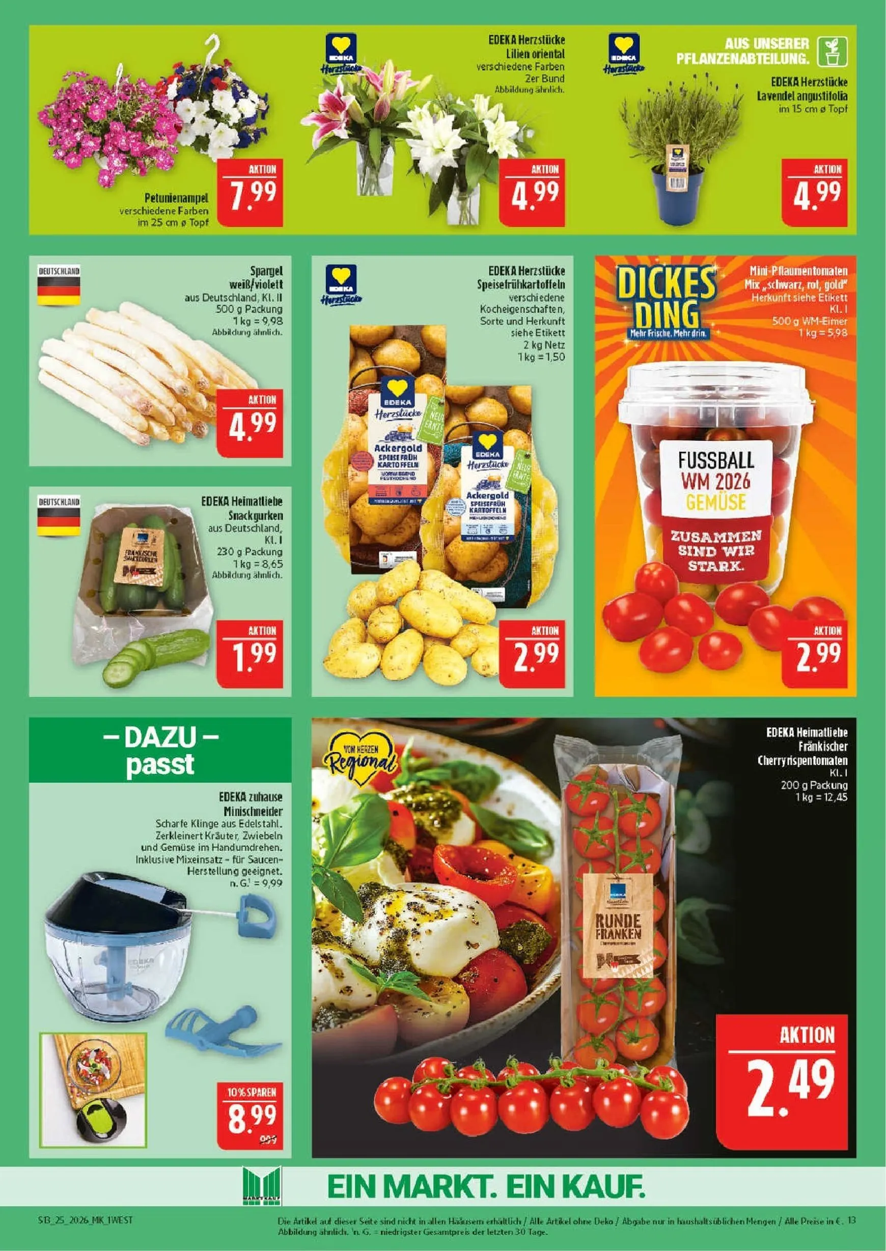 Marktkauf Prospekt nächste Woche – von Montag 15.06.2026 bis Samstag 20.06.2026 von 15. Juni bis 20. Juni 2026 - Prospekt seite 13