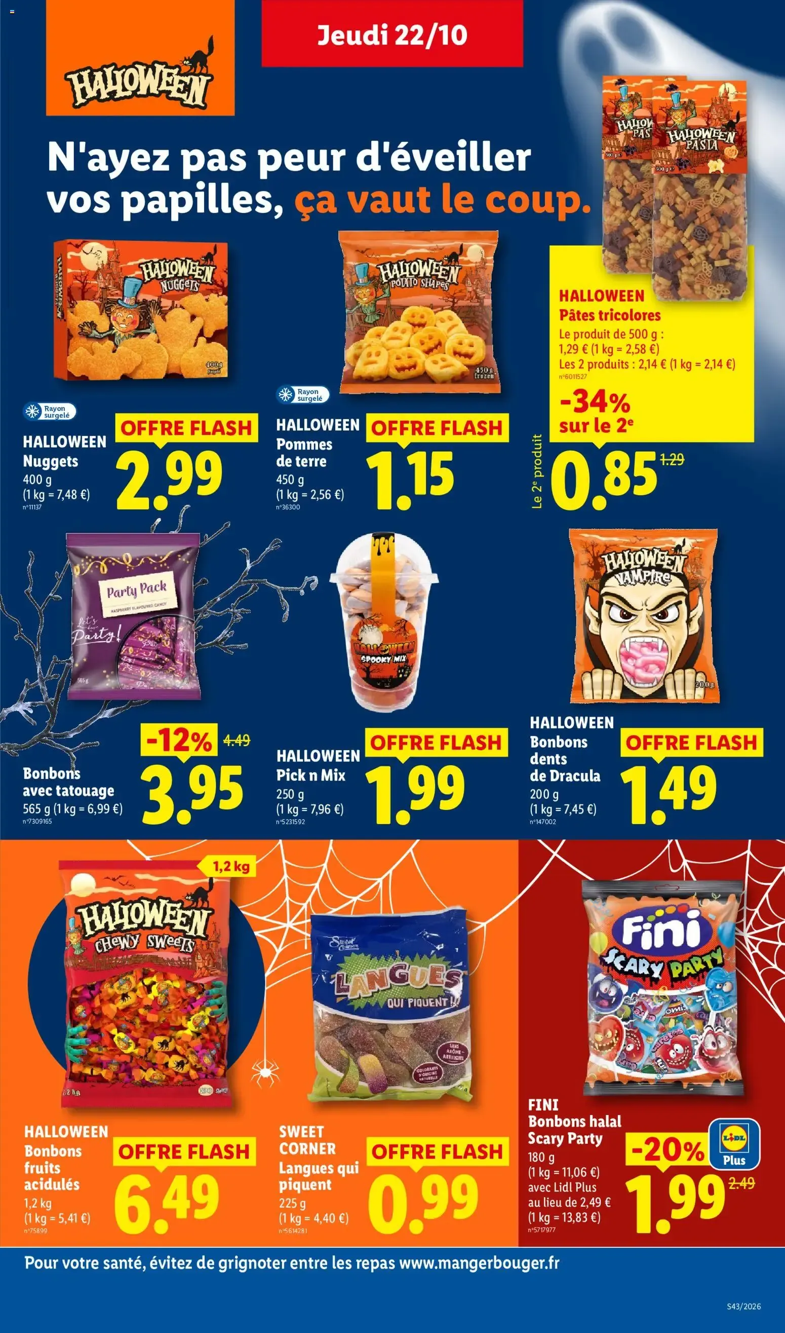 Lidl: Le Moins Toujours Plus du 22 octobre au 28 octobre 2026 - Catalogue page 29