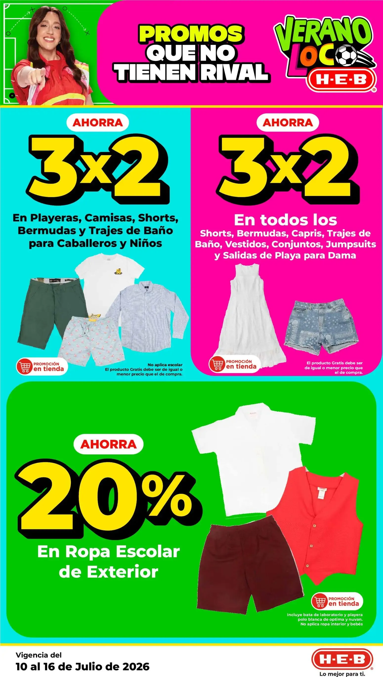 Catálogo de Verano Loco H-E-B 10 de julio al 16 de julio 2026 - Pagina 17