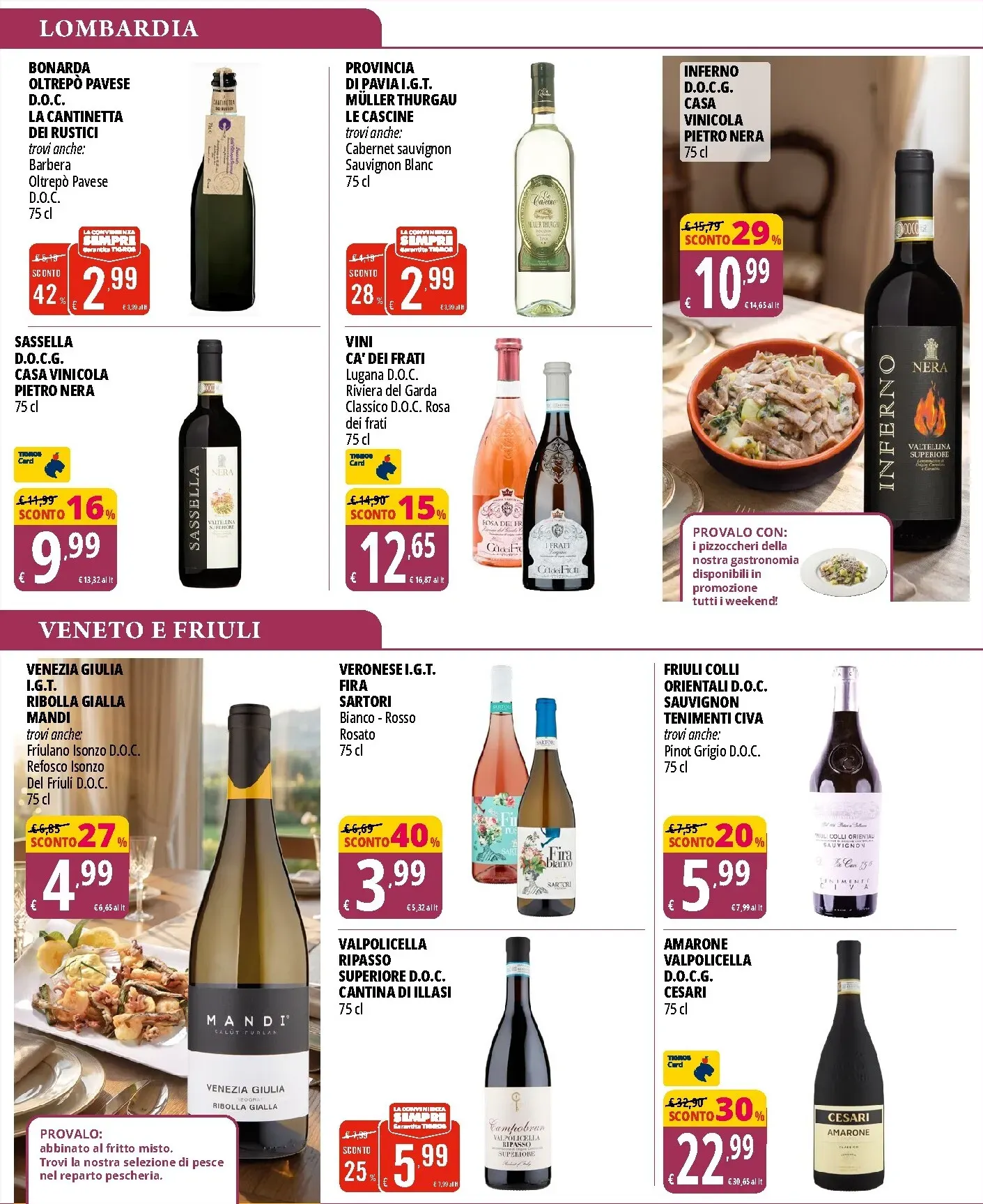 Volantino attuale di Tigros - Selezione e offerte della nostra enoteca valido dal mercoledì 28/10/2026 al martedì 24/11/2026 da 28 ottobre a 24 novembre di 2026 - Pagina del volantino 4