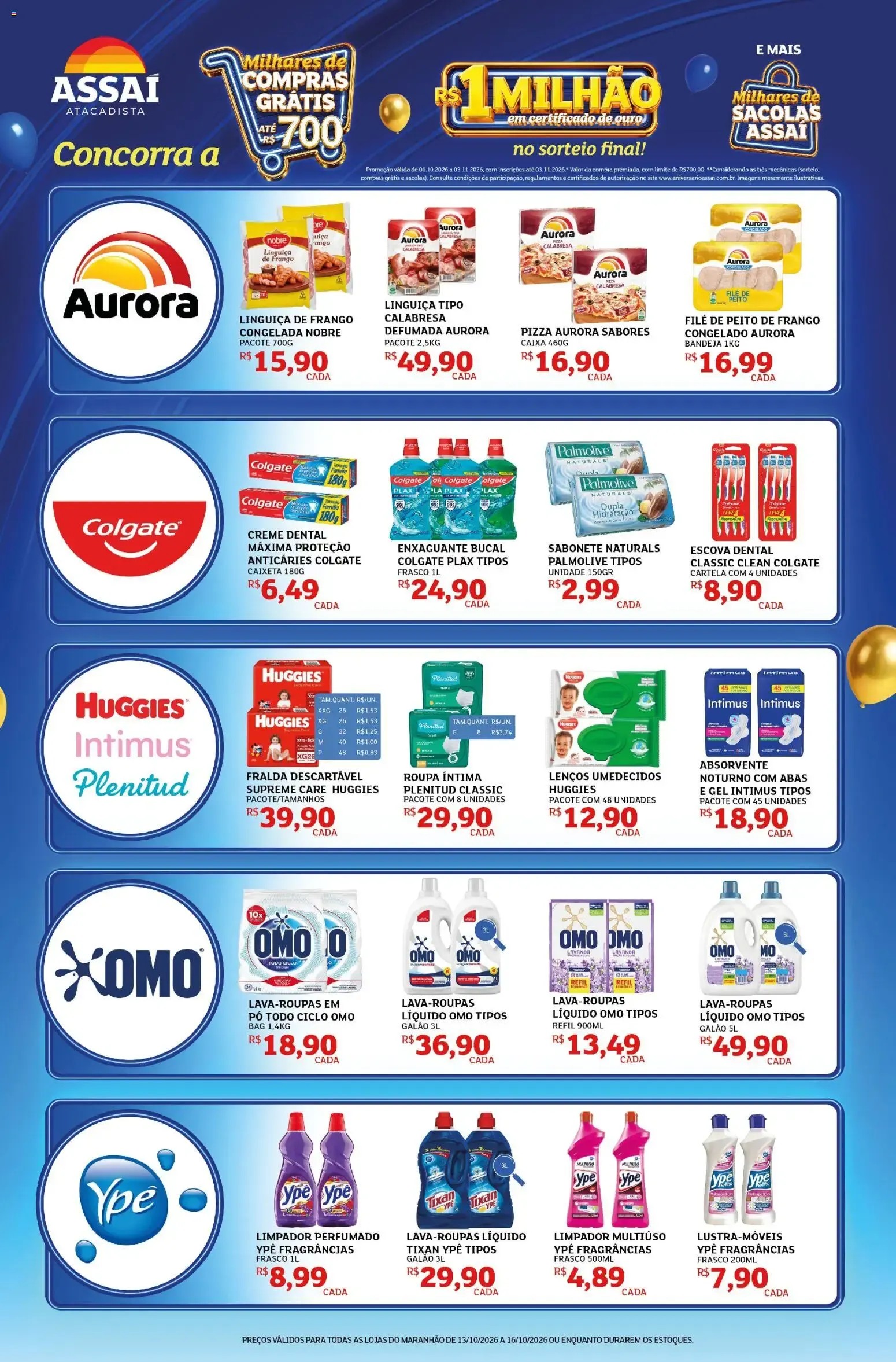 Encarte de Assaí Atacadista: O Sucesso Voltou, Compras Grátis 13 de outubro até 16 de outubro 2026 - Pagina 2