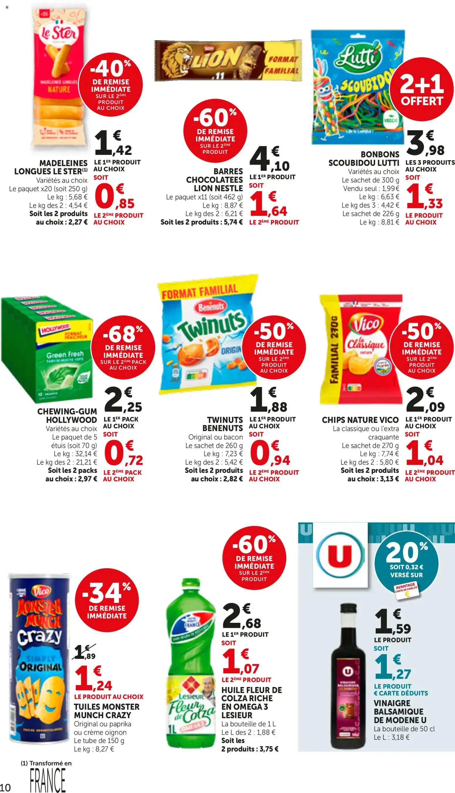 bi1 Catalogue 60% de remise immédiate à partir du 29/09/2026 - promo en ligne du 29 septembre au 11 octobre 2026 - Catalogue page 10