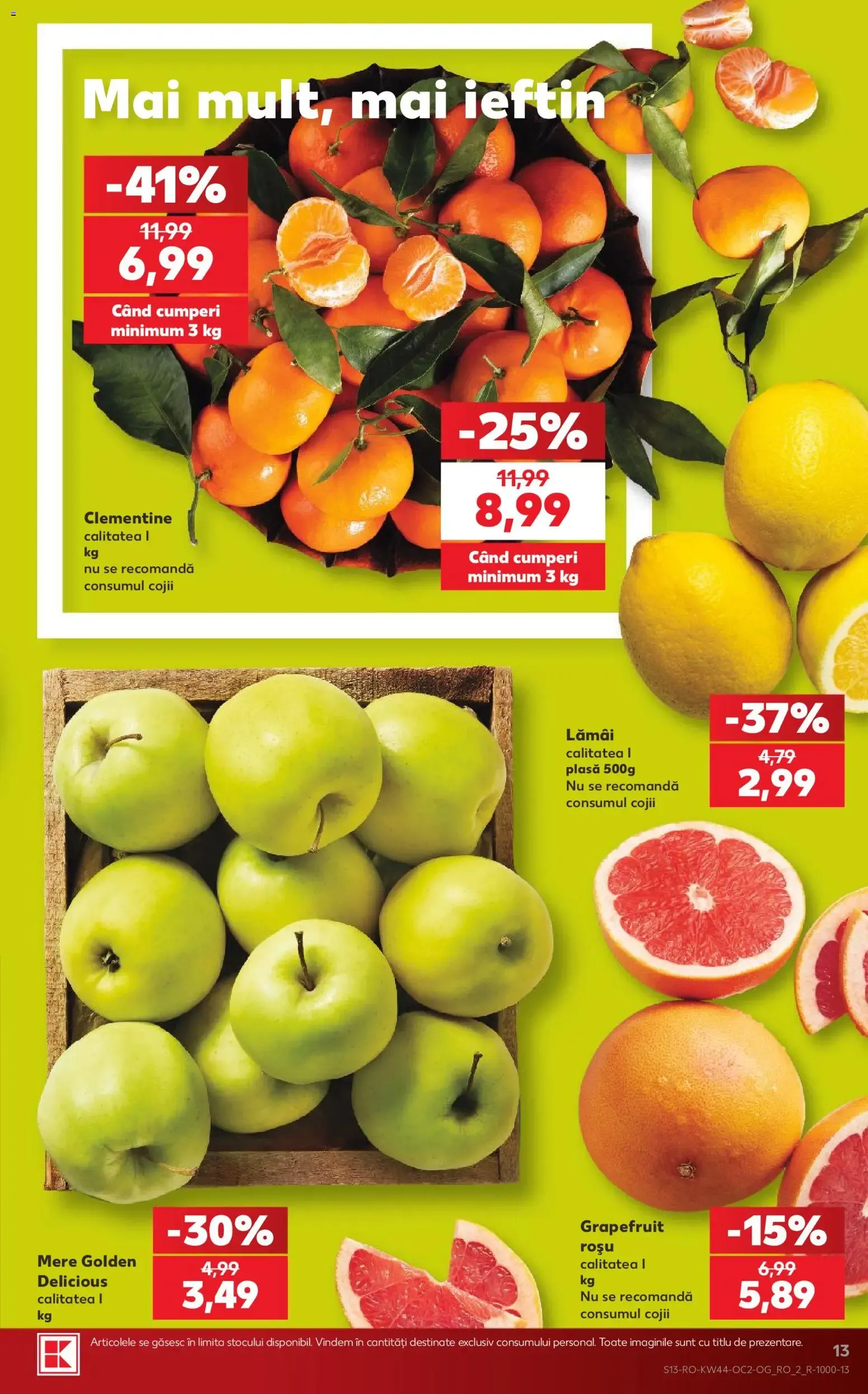 Catalog Kaufland Catalog 28.10.2026 - Revista si Oferta de la 28 octombrie până la 3 noiembrie 2026 - Revista Pagina 13