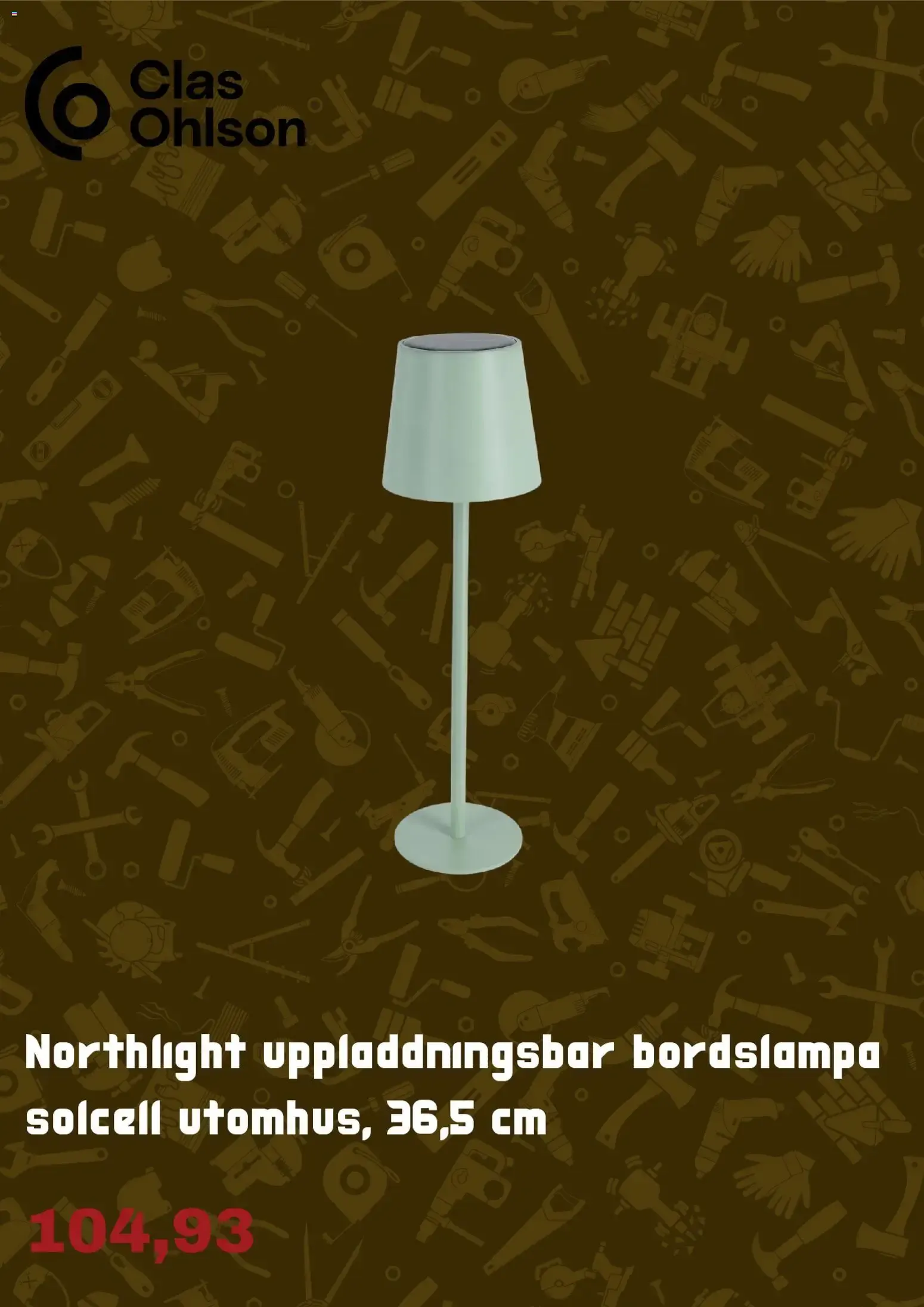 Lámparas y luces solares de Clas Ohlson från 19 maj till 18 juni 2026 - Reklamblad sidor 8