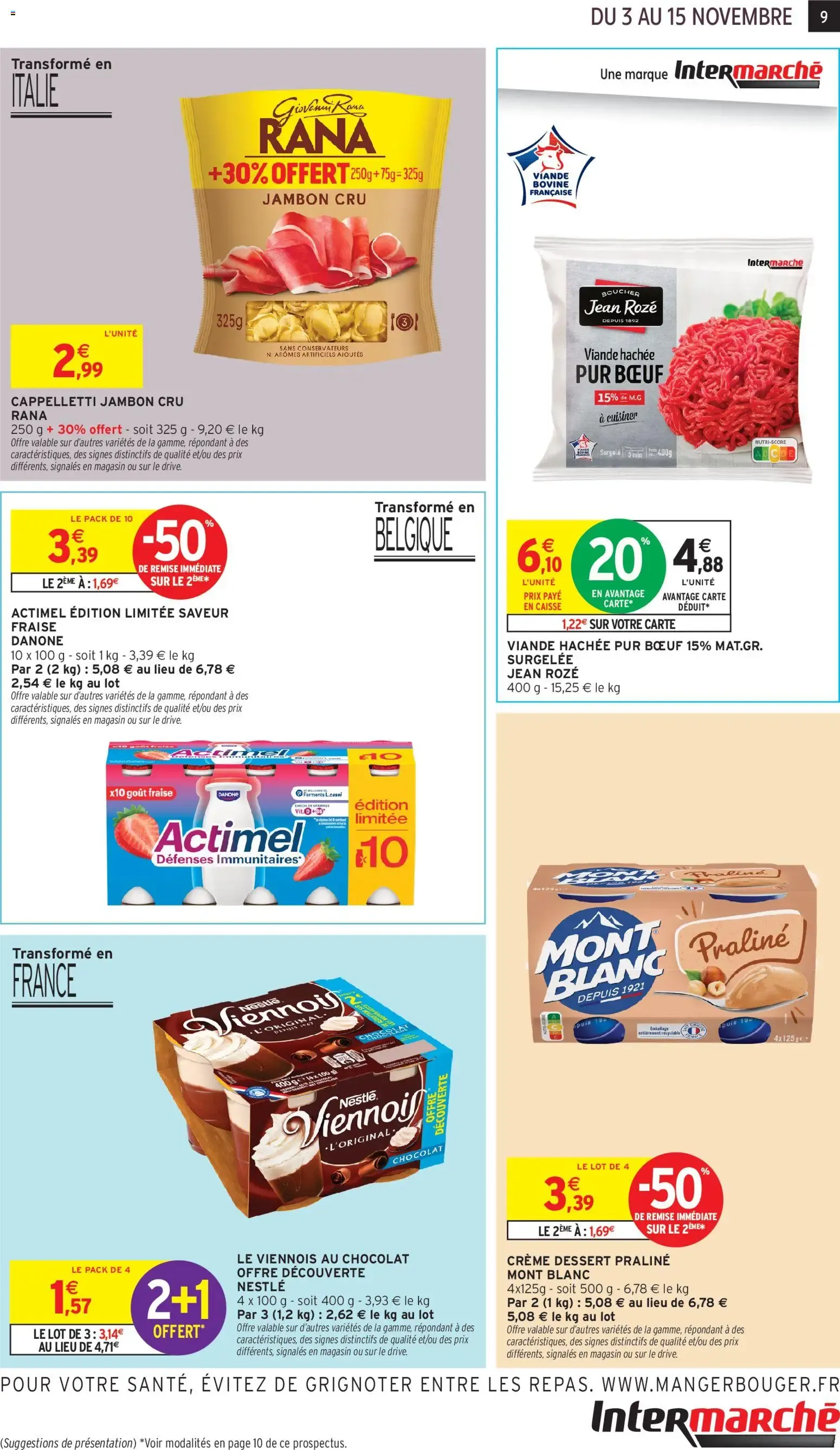 Intermarché catalogue à partir du 03/11/2026 - promo en ligne du 3 novembre au 15 novembre 2026 - Catalogue page 9