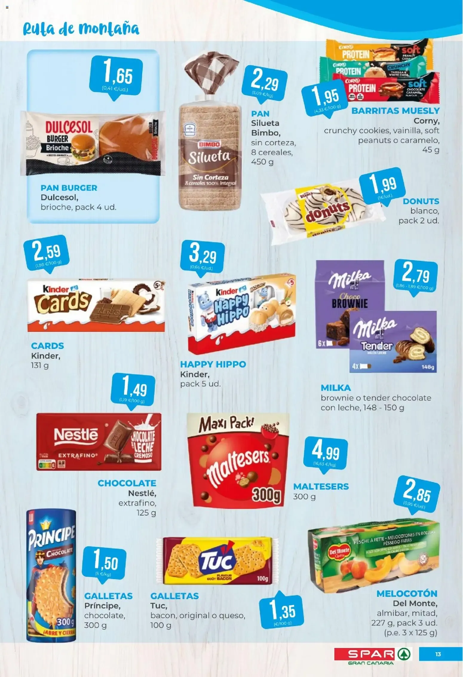Catálogo de Spar folleto 21/08/2026 - 03/09/2026 21 de agosto al 3 de septiembre 2026 - Página 13