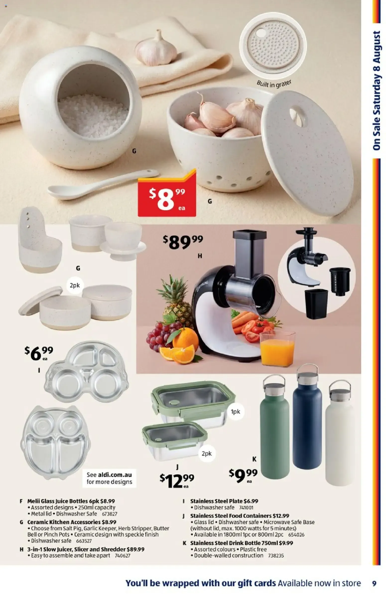 ALDI Special Buys: Upgrade your everyday - Catalogue valid from 5 August to 12 August 2026 - page 9