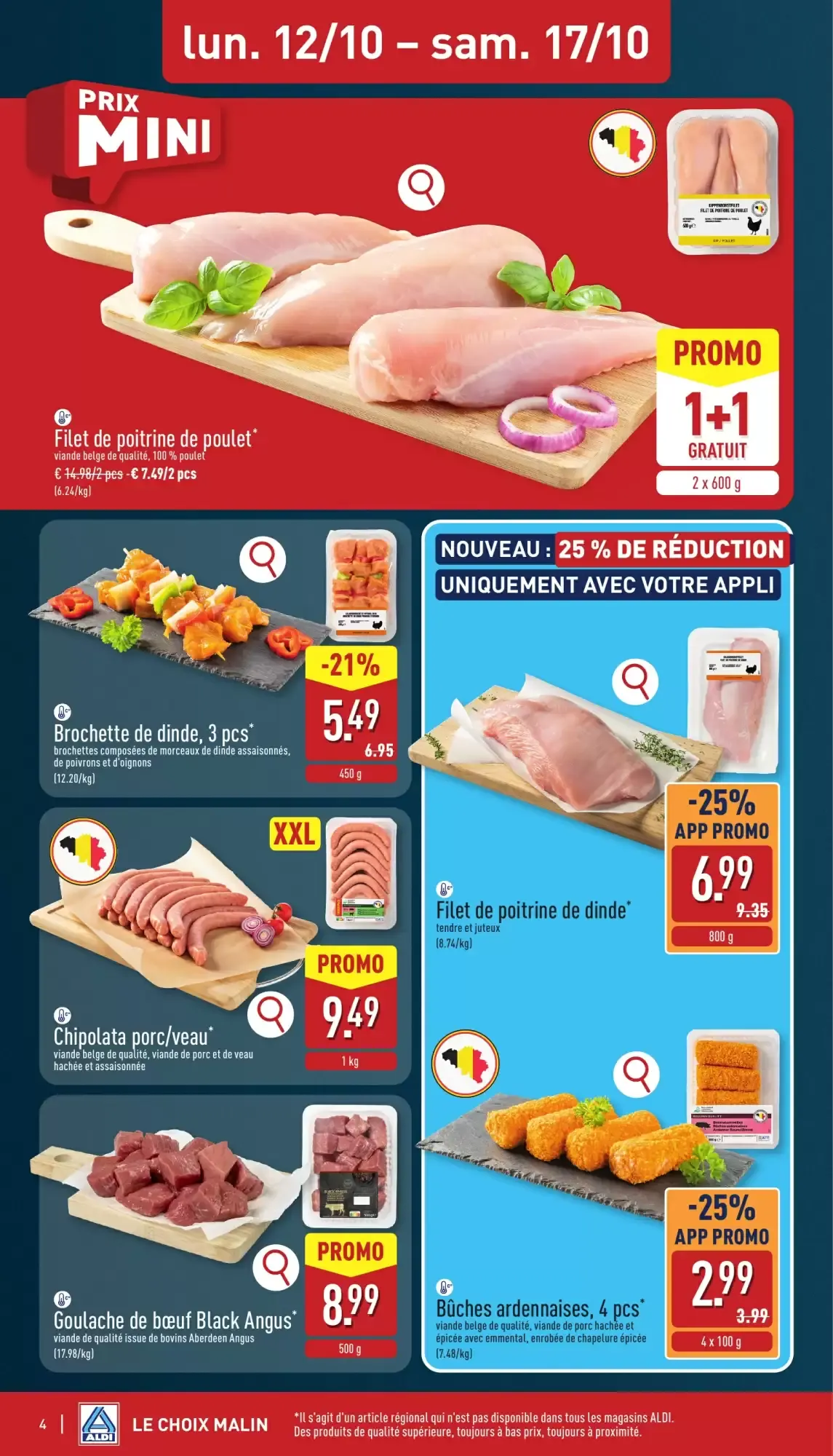 ALDI LE CHOIX MALIN van 12 oktober tot 17 oktober 2026 - folder pagina 4