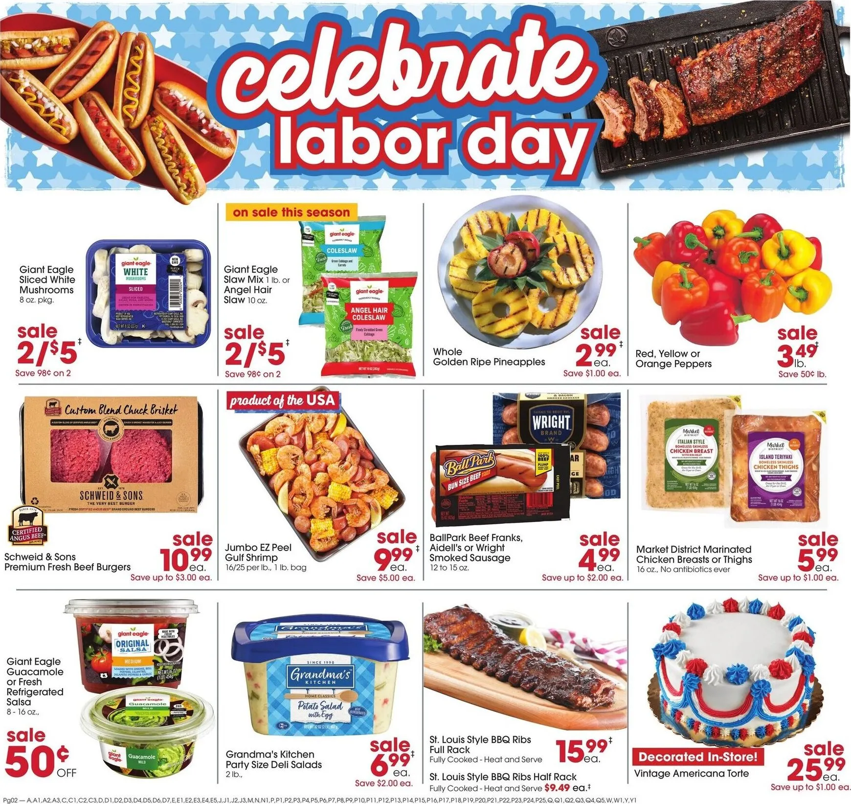 Weekly ad Current Giant Eagle leaflet valid from Thursday 09/03/2026 to Wednesday 09/09/2026 from September 3 to September 9 2026 - Page 2