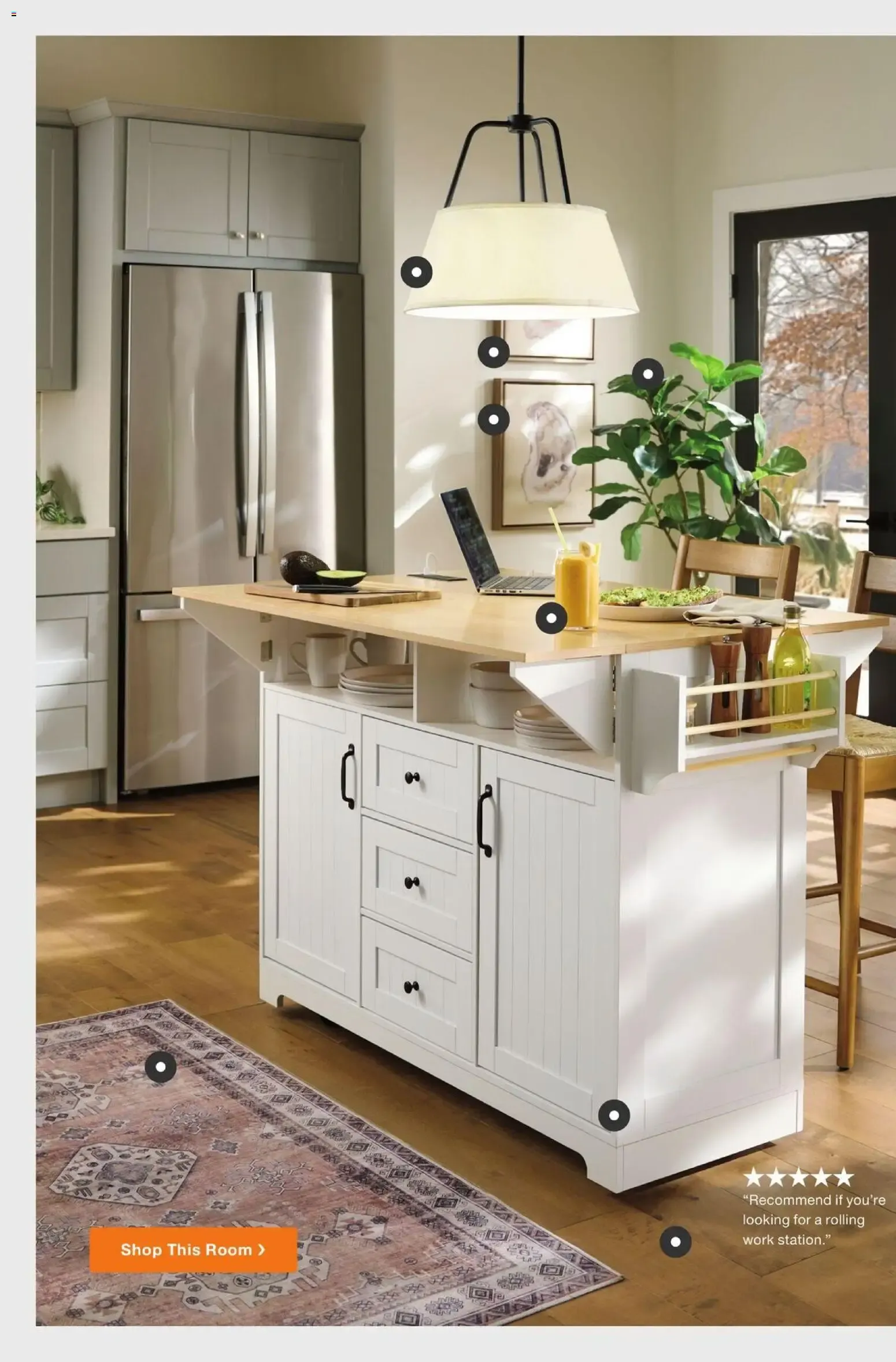 Weekly promotion Home Depot: Beautifully Livable - Hasta 30% OFF en muebles y decoración spanning from August 20 to September 7 2026 - Page 40 for Catalogue 365