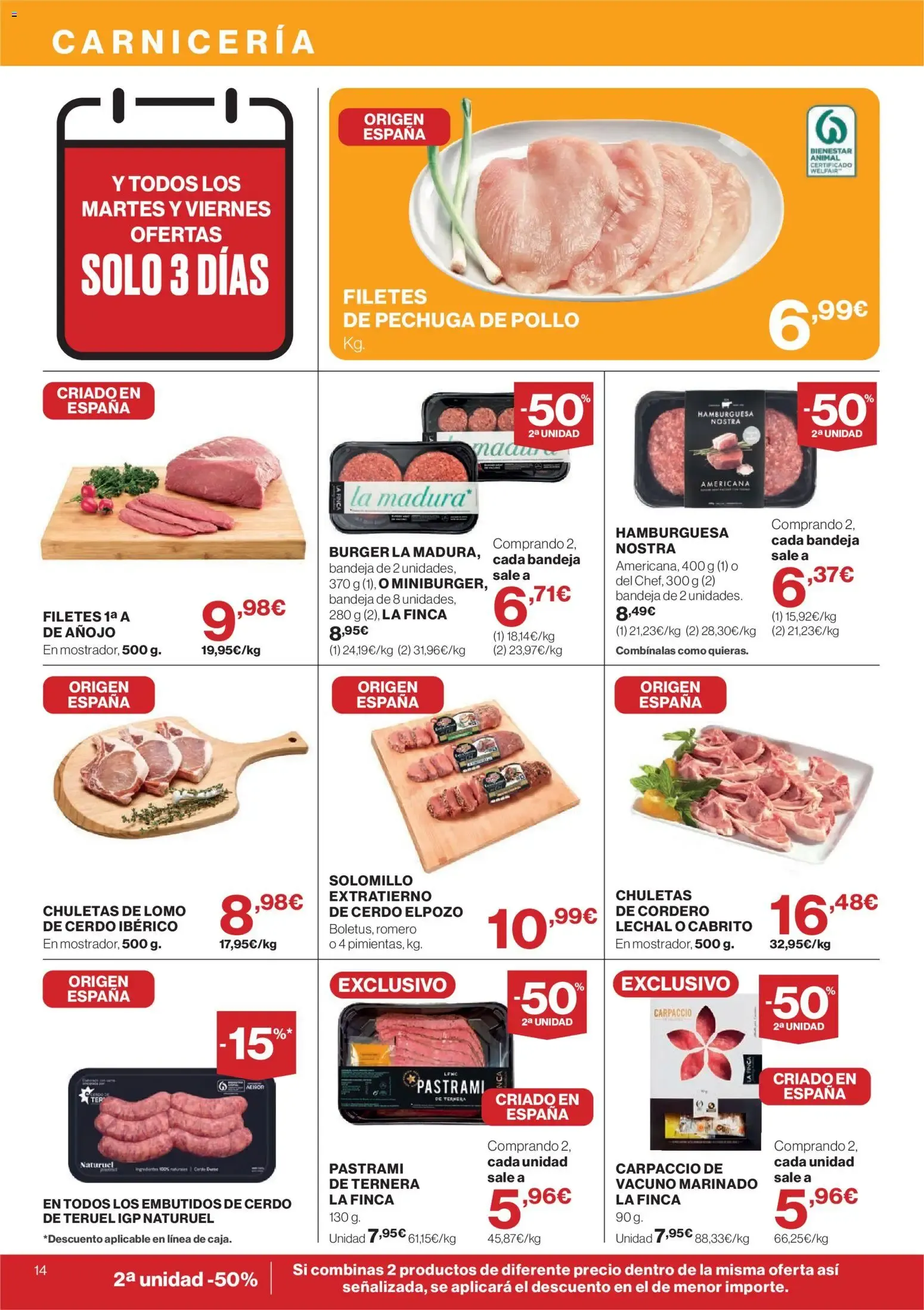 Catálogo de Ofertas Hipercor: 50% en 2da unidad y Bajada de Precios 16 de julio al 29 de julio 2026 - Página 14