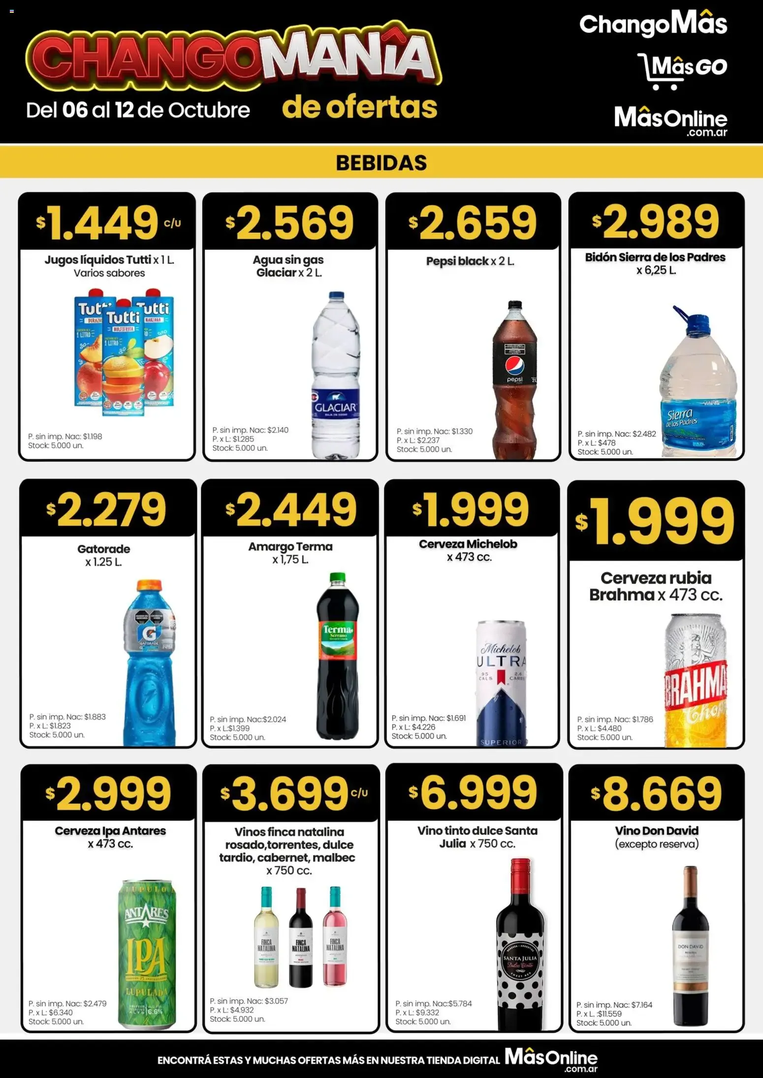 Ofertas de Changomas Ofertas || del 06/10/2026 - 12/10/2026 || Catálogo 6 de octubre al 12 de octubre 2026 - Página 8 del catálogo