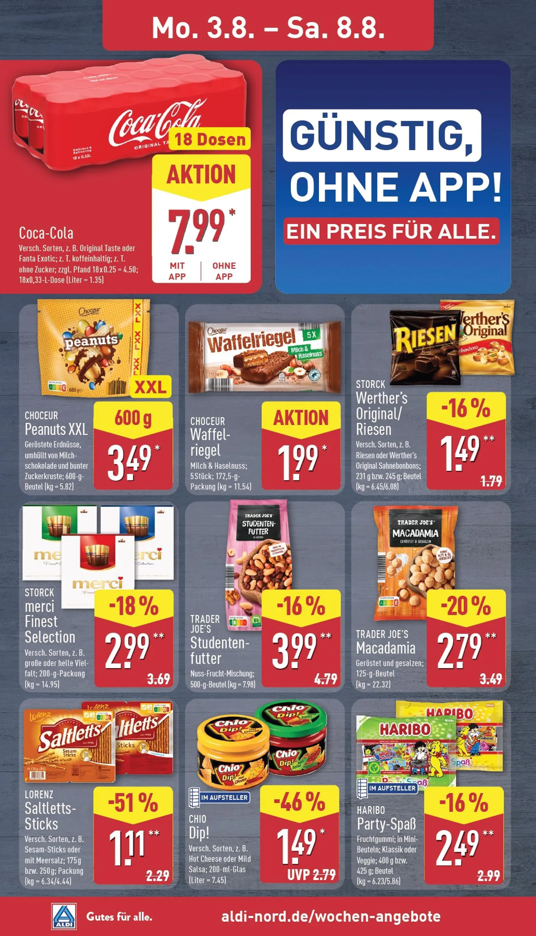 ALDI NORD Prospekt nächste Woche – von Montag 03.08.2026 bis Samstag 08.08.2026 von 3. August bis 8. August 2026 - Prospekt seite 8