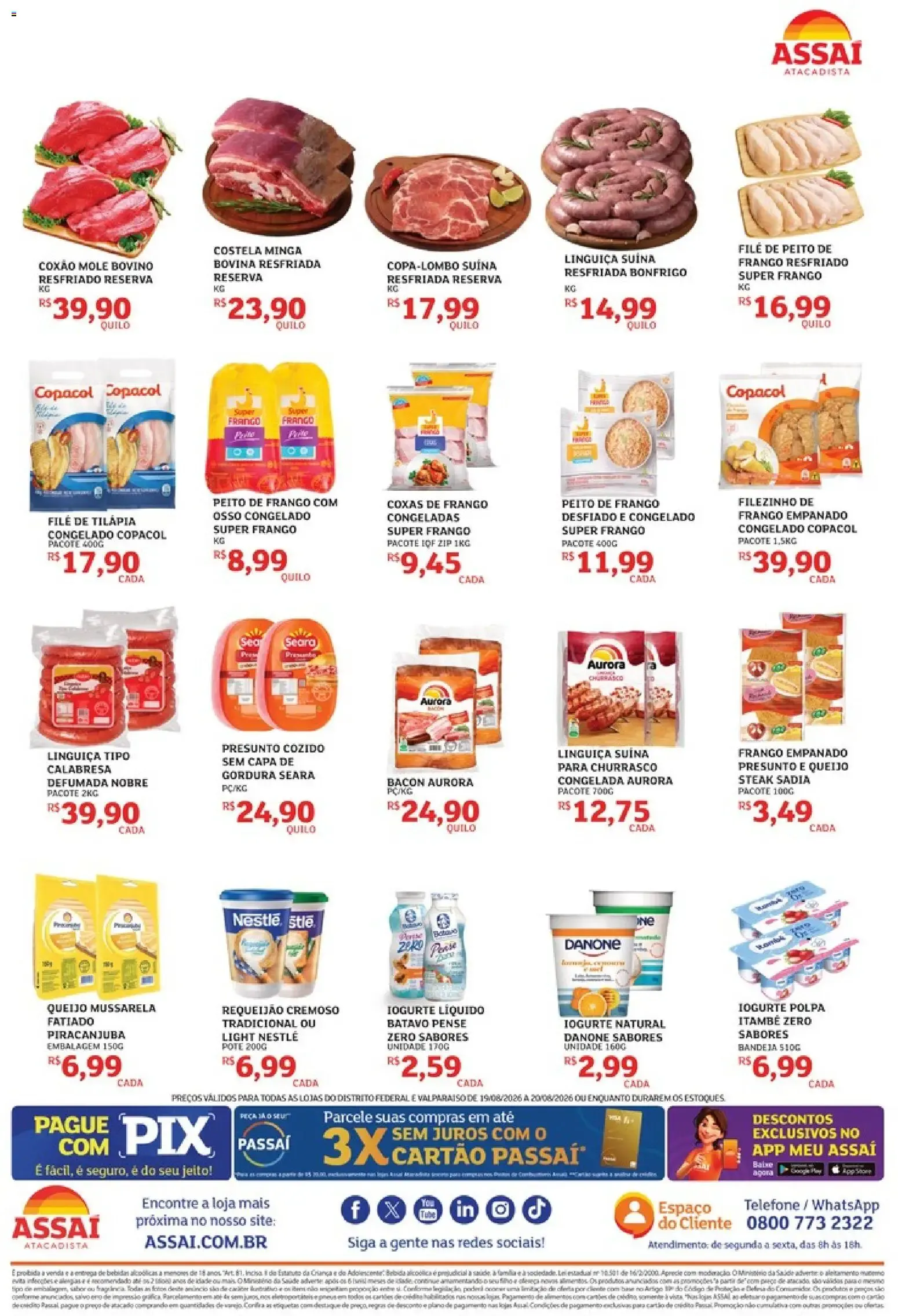 Encarte de Assaí Atacadista ofertas - DF de 19/08/2026 | Promoções Online 19 de agosto até 20 de agosto 2026 - Pagina 2