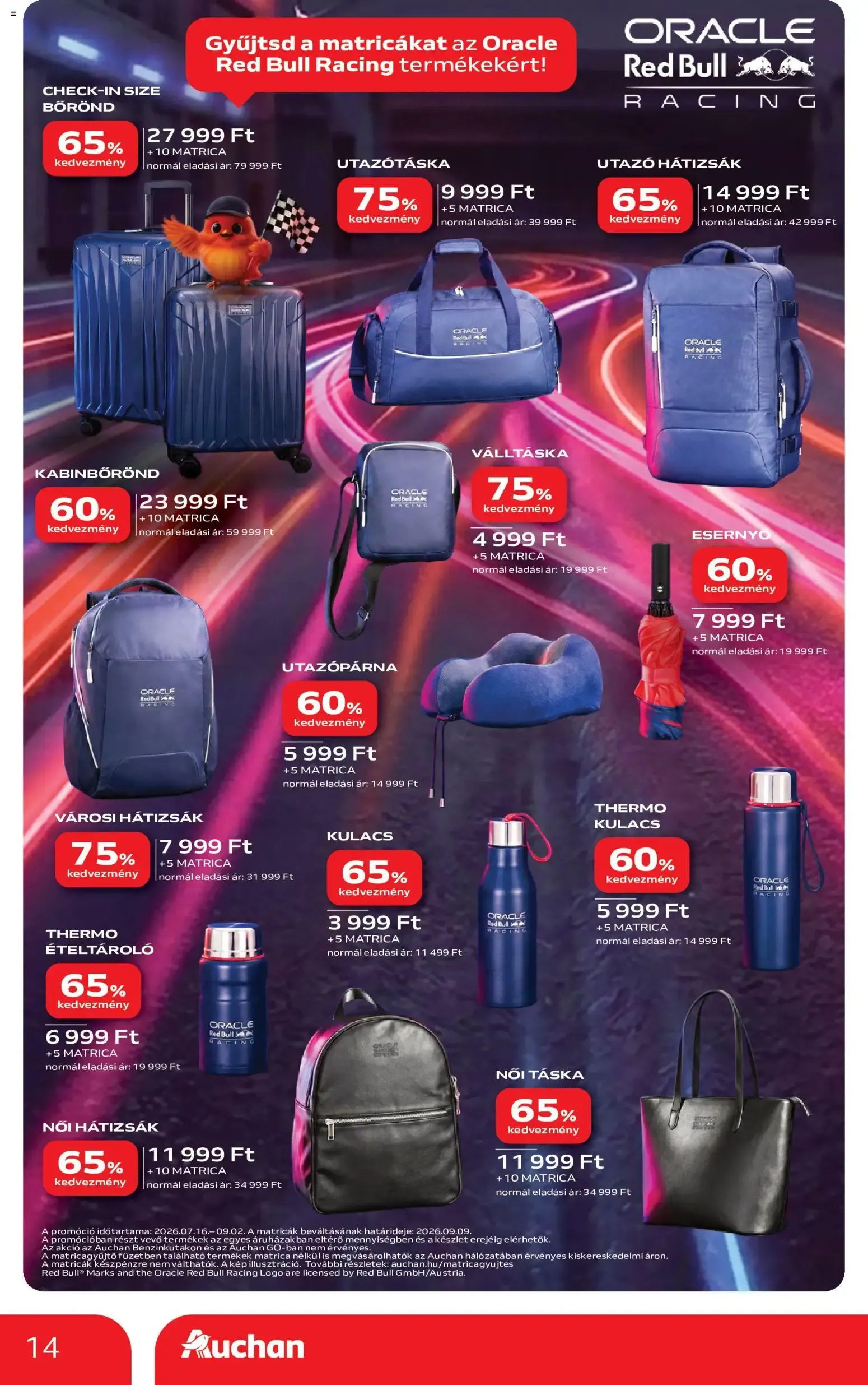 Katalógus Auchan Szupermarket akciós újság - 2026.07.30. -tól/töl > akció, lapozható szórólap 🛍️ július 30.-tól augusztus 5.-ig 2026. - Oldal 14