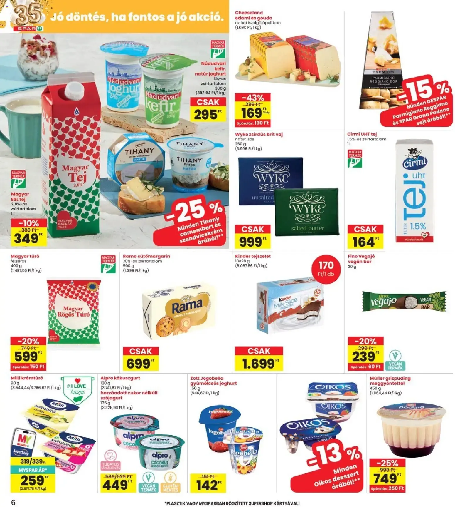 Katalógus Interspar akciós újság - 2026.06.18. -tól/töl > akció, lapozható szórólap 🛍️ június 18.-tól június 24.-ig 2026. - Oldal 6