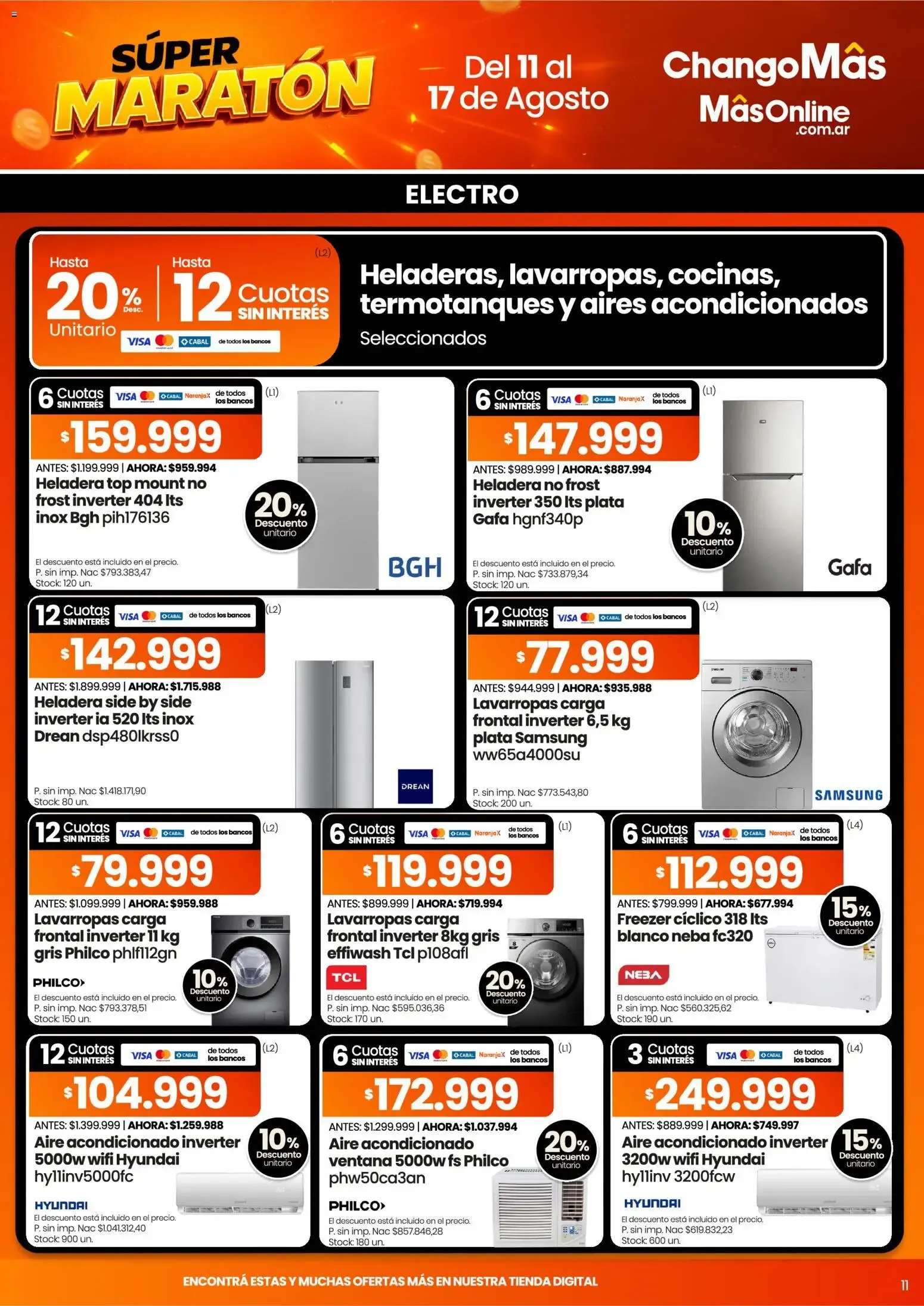 Ofertas de Súper Maratón Chango Más: Juguetería y ofertas 11 de agosto al 17 de agosto 2026 - Página 11 del catálogo