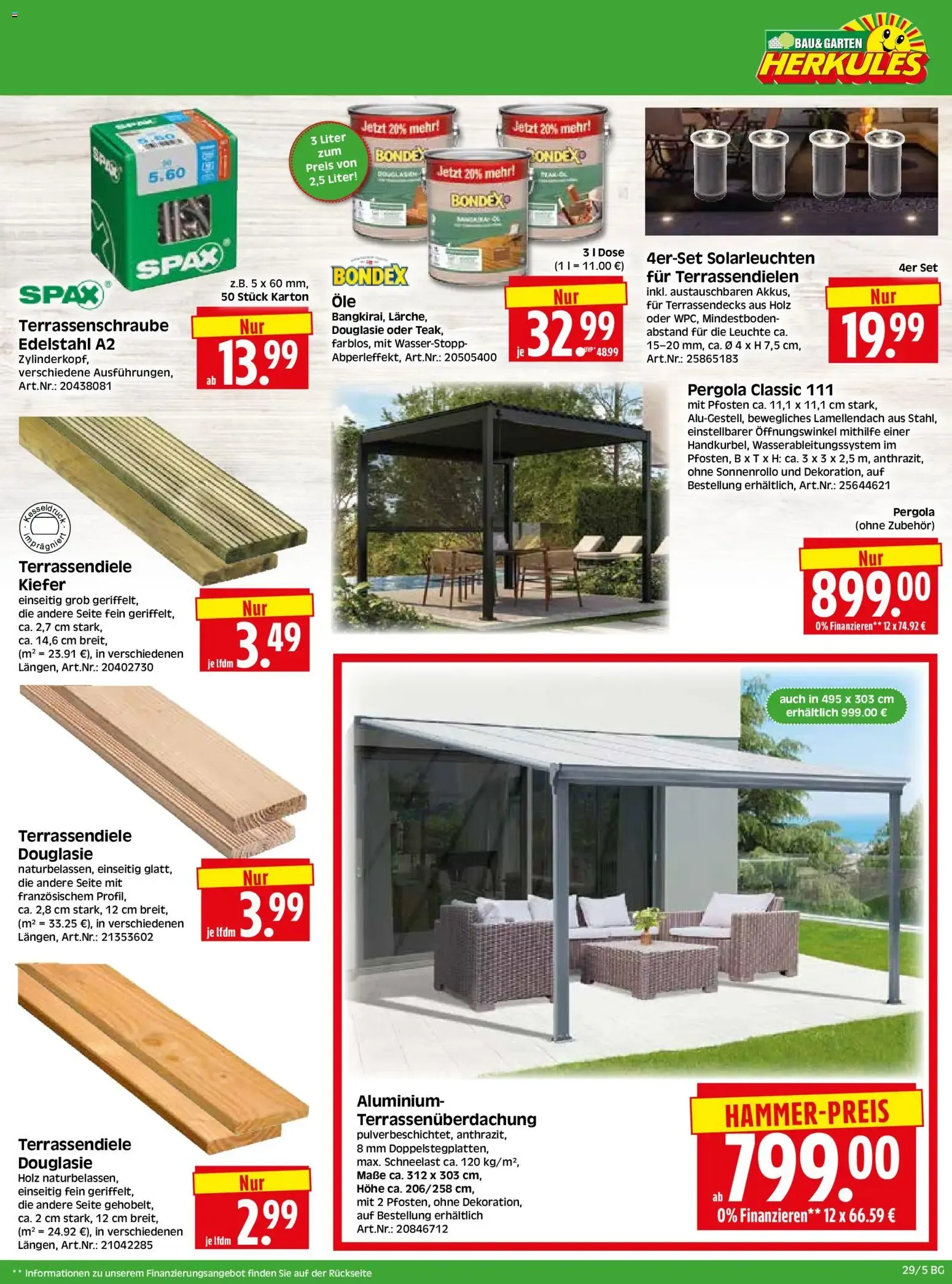 HERKULES Bau & Garten (ab 13.07.2026) zum Blättern von 13. Juli bis 18. Juli 2026 - Prospekt seite 5