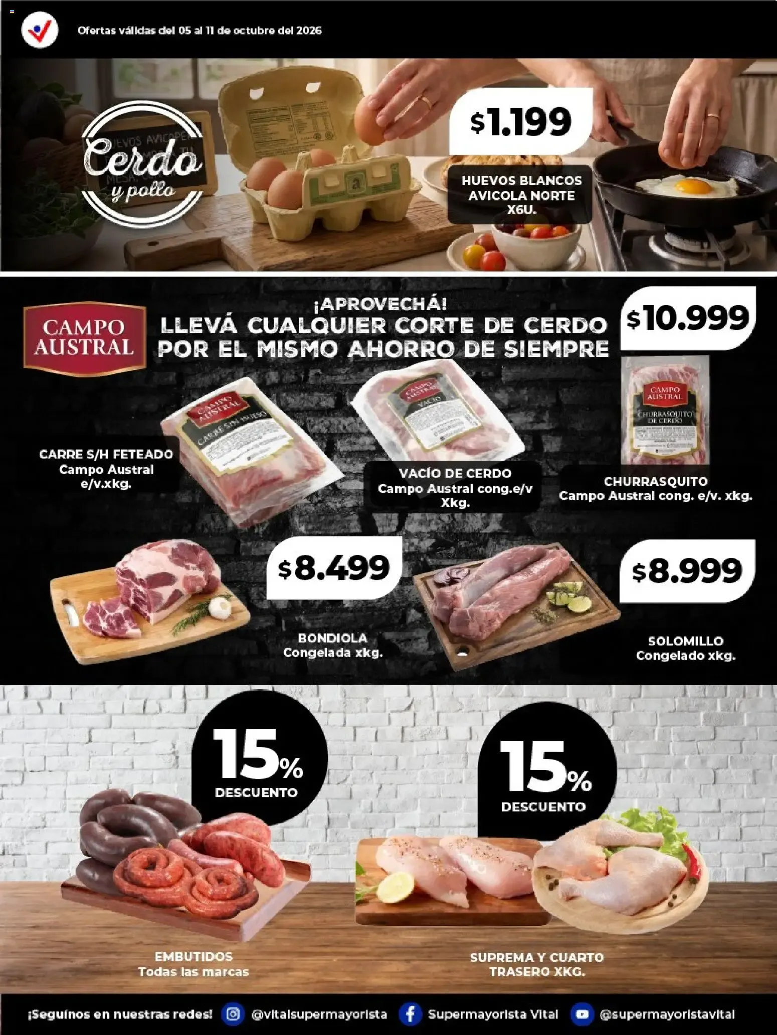 Ofertas de FRESCOS a la mesa 5 de octubre al 11 de octubre 2026 - Página 3 del catálogo