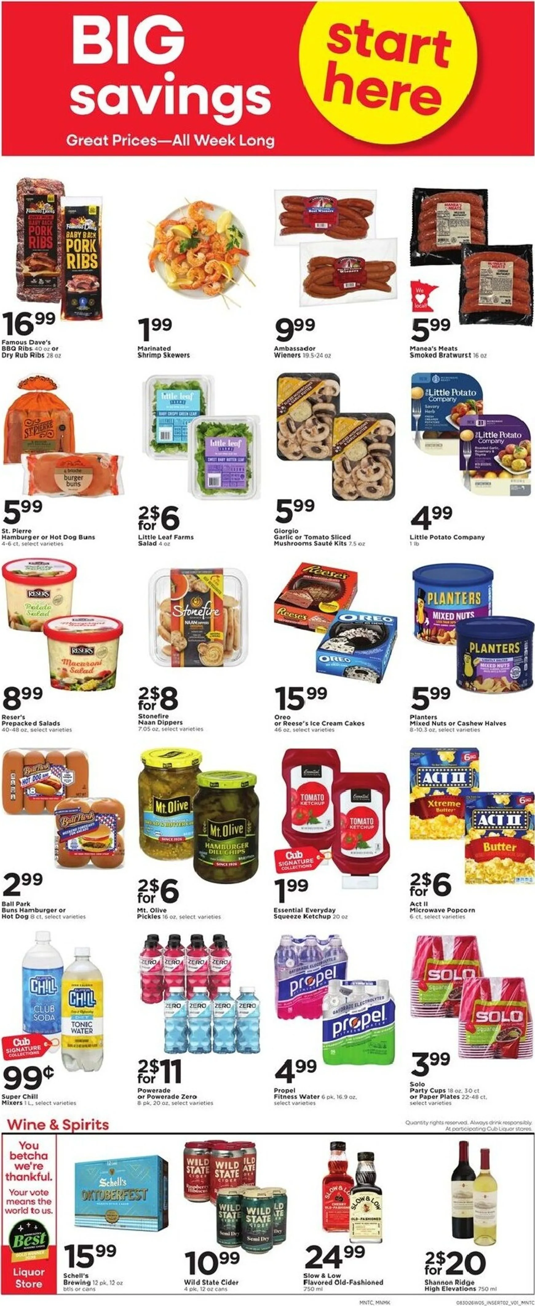 Weekly ad Current Cub leaflet valid from Sunday 08/30/2026 to Saturday 09/05/2026 from August 30 to September 5 2026 - Page 6