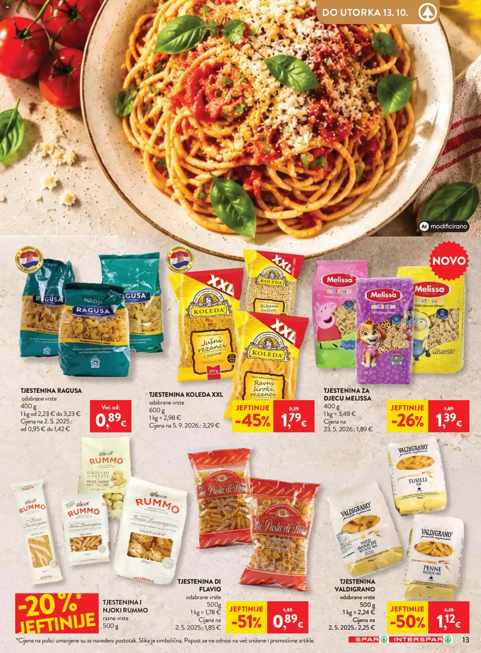 Katalog Spar Katalog novi od 07.10.2026 na listanje > letak digitalni od 7. listopada do 13. listopada 2026. - Pregled Stranica 19
