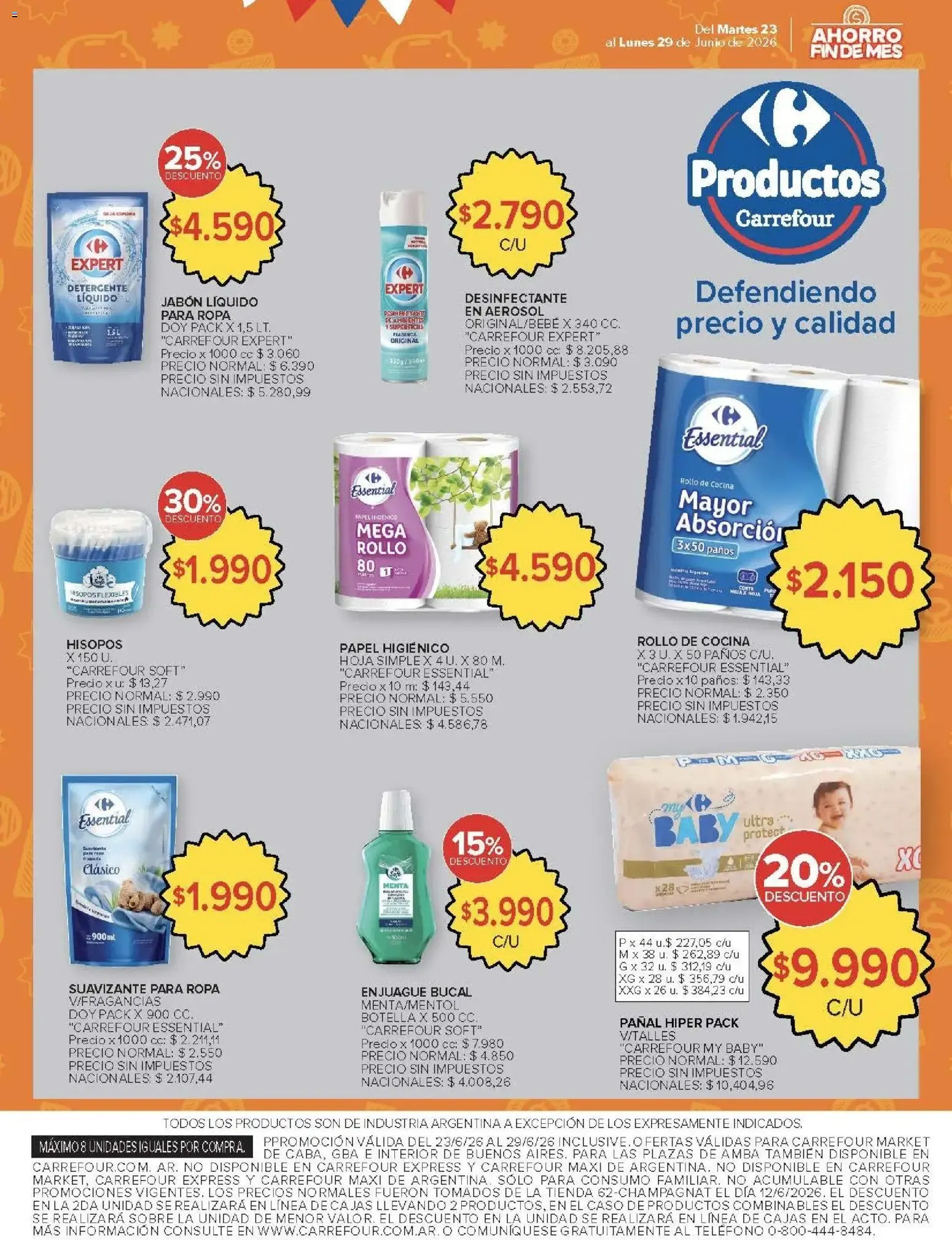 Ofertas de Ahorro Fin de Mes - Descuentos en la unidad y mucho más 23 de junio al 29 de junio 2026 - Página 19 del catálogo
