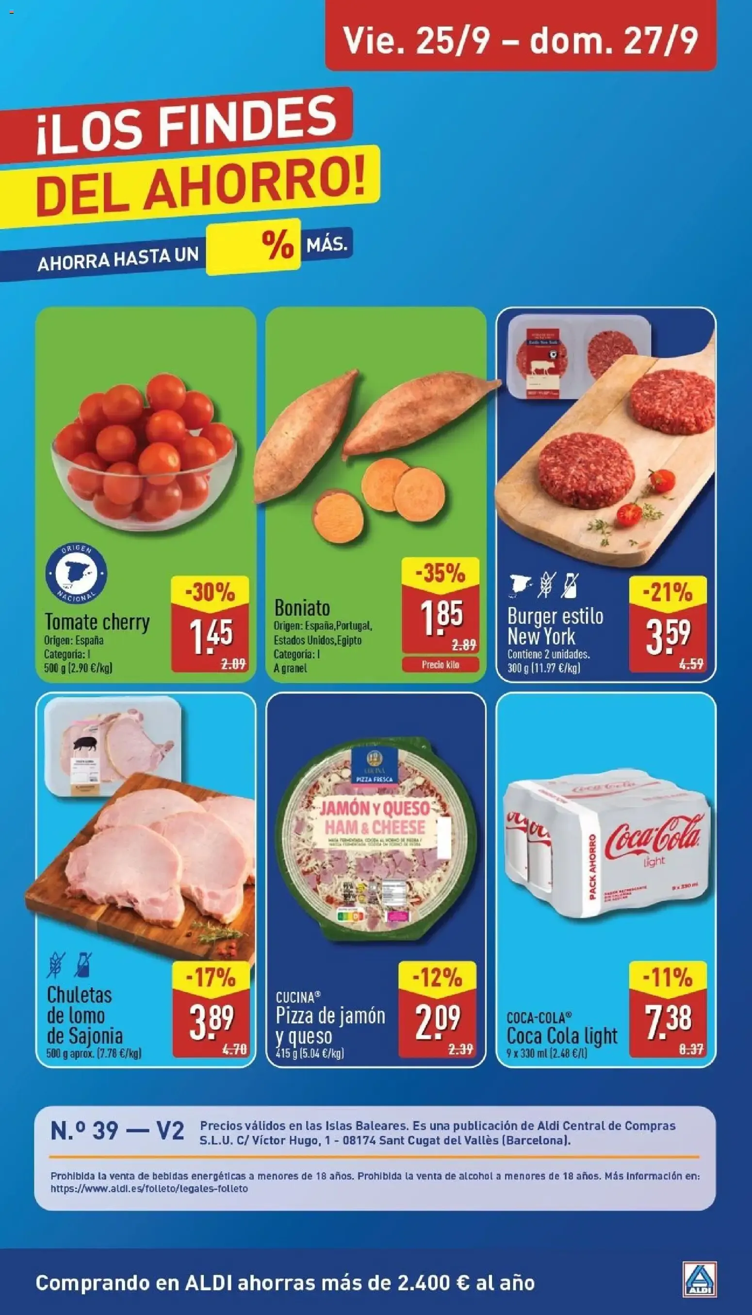 Catálogo de Aldi: Ahorra más de 2.400€ al año 21 de septiembre al 27 de septiembre 2026 - Página 28