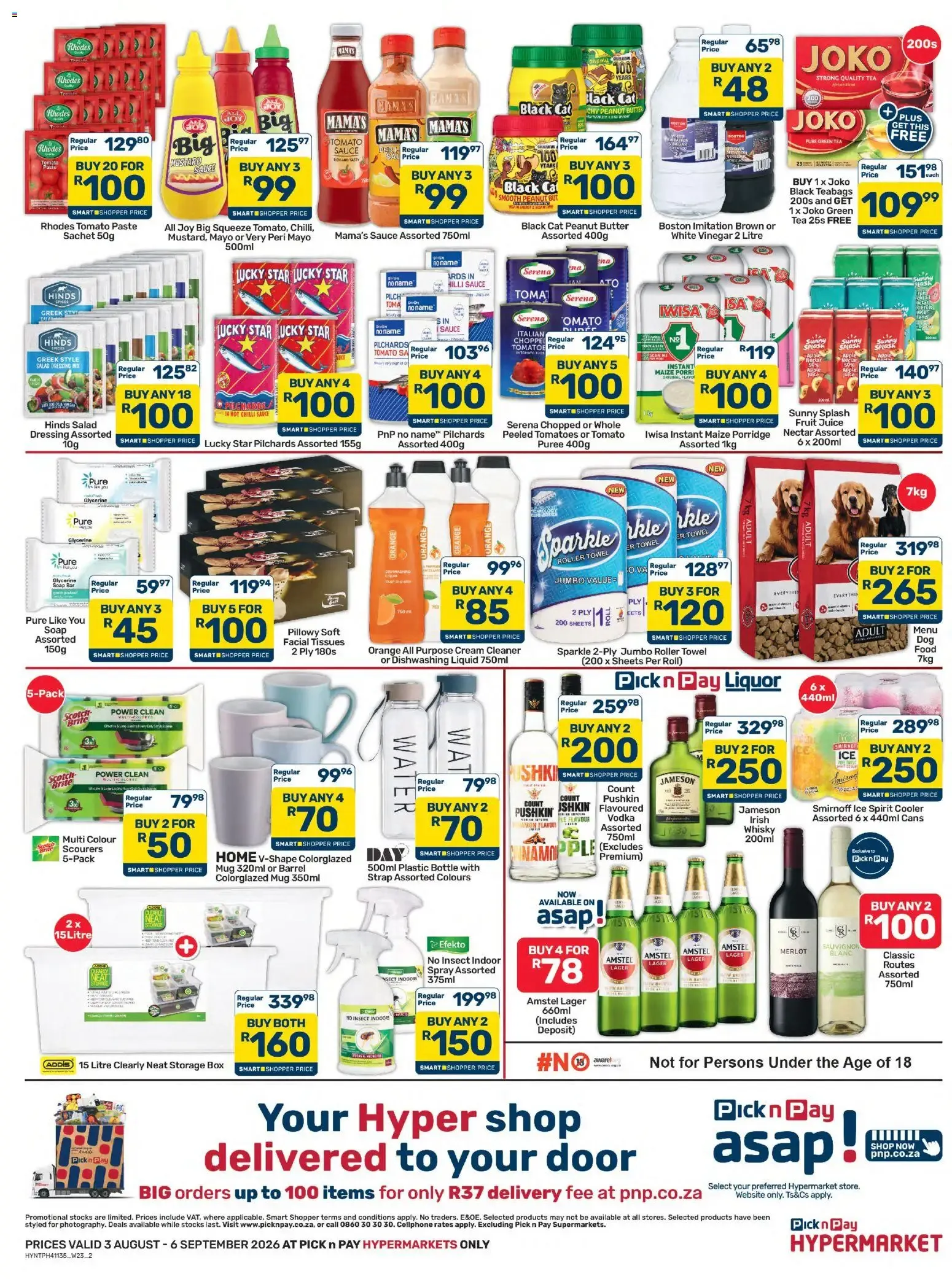 Pick n Pay - Hypermarket Pick More Pay Less Specials (03/08/2026 - 06/09/2026) Online from 3 August to 6 September 2026 - Catalogue Page 2