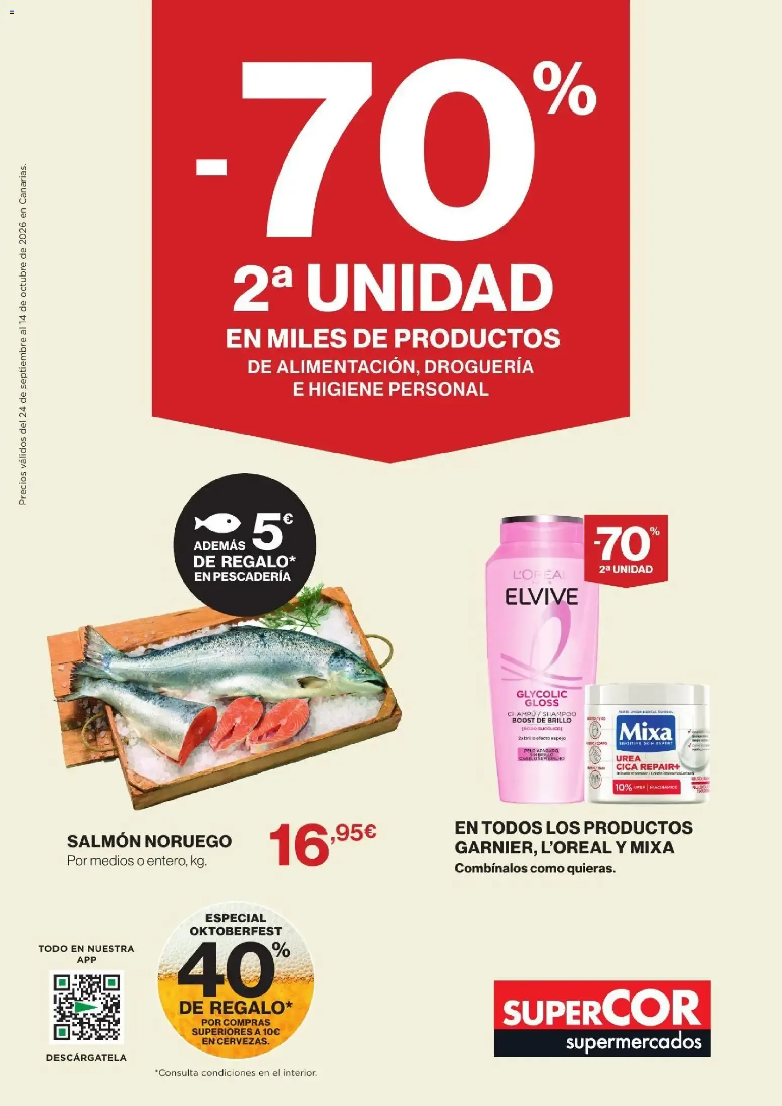 Catálogo de Supercor Canarias 24/09/2026 - 14/10/2026 24 de septiembre al 14 de octubre 2026 - Página 1