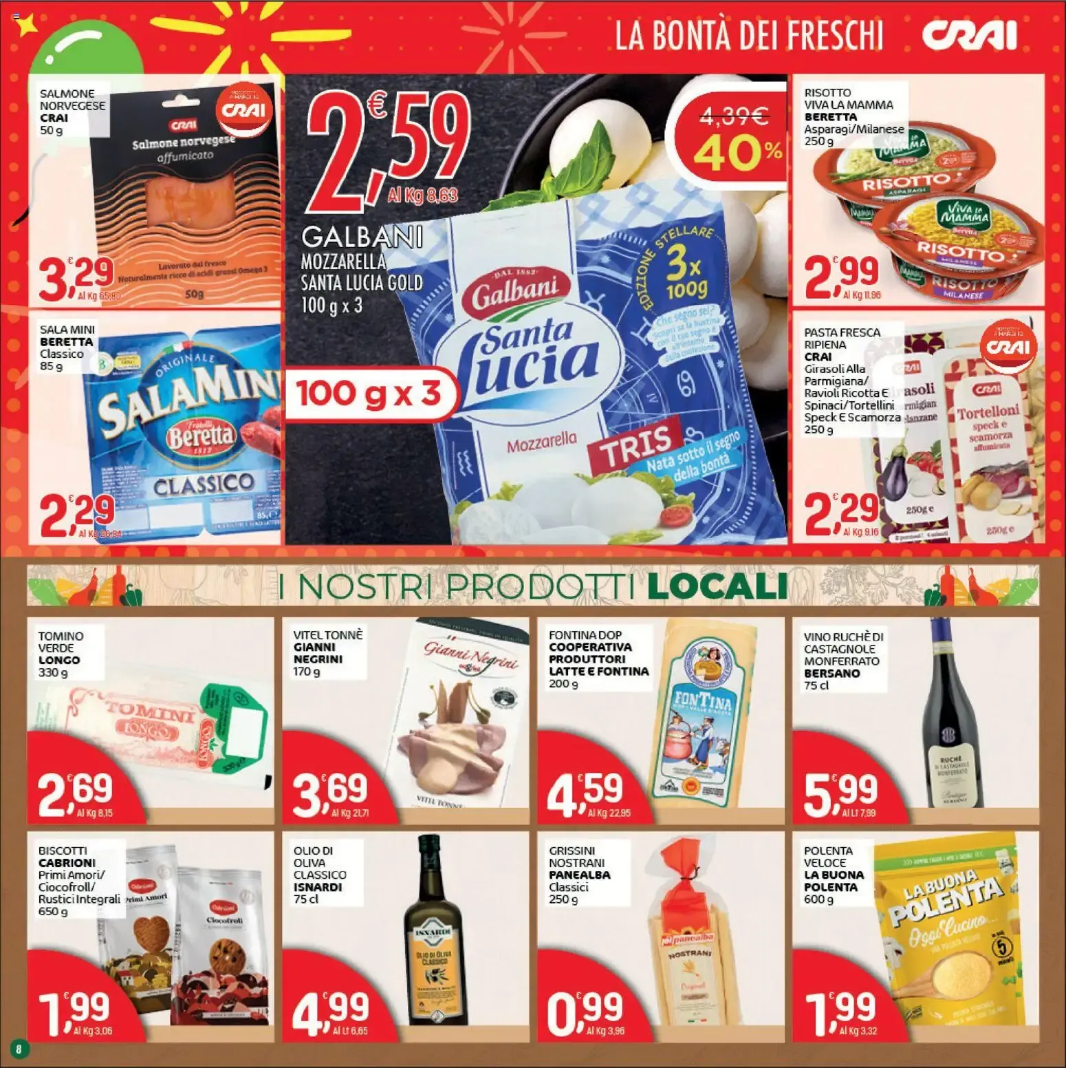 CRAI Sottocosto in Festa - Grande Anniversario da 29 ottobre a 7 novembre di 2026 - Pagina del volantino 8