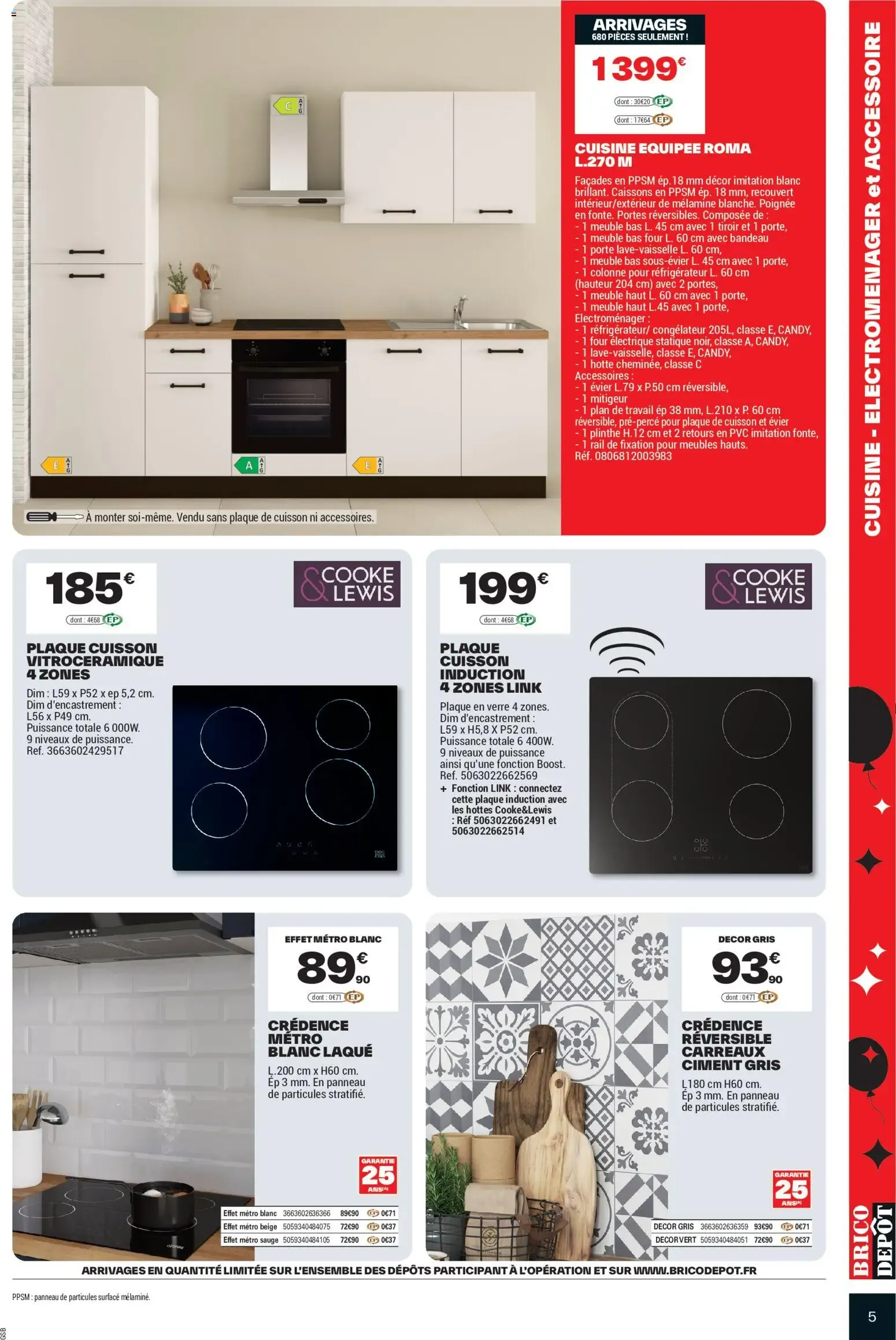 Brico Dépôt - L'ANNIV À PRIX DÉPÔT du 23 octobre au 5 novembre 2026 - Catalogue page 5