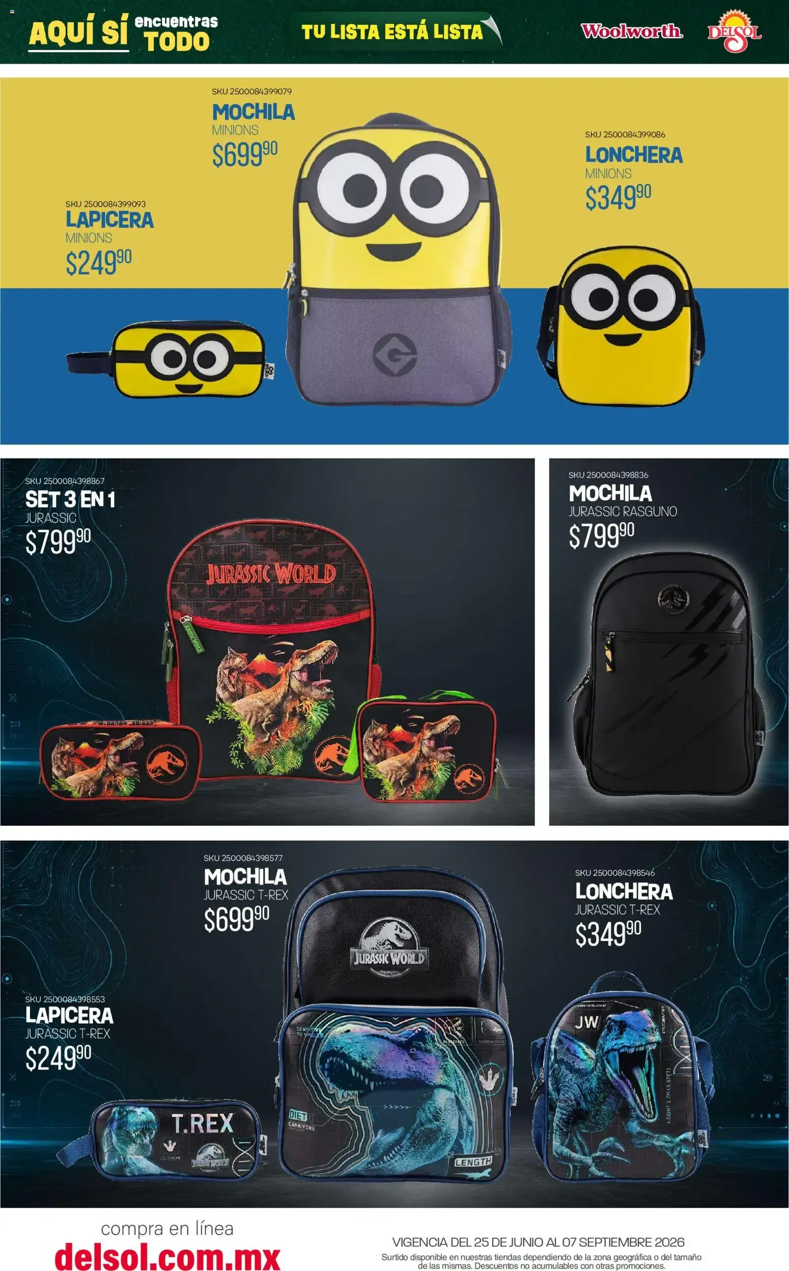 Catálogo de Del Sol y Woolworth catálogo Back To School (25/06/2026 - 07/09/2026) - catálogo en línea 25 de junio al 7 de septiembre 2026 - Pagina 40