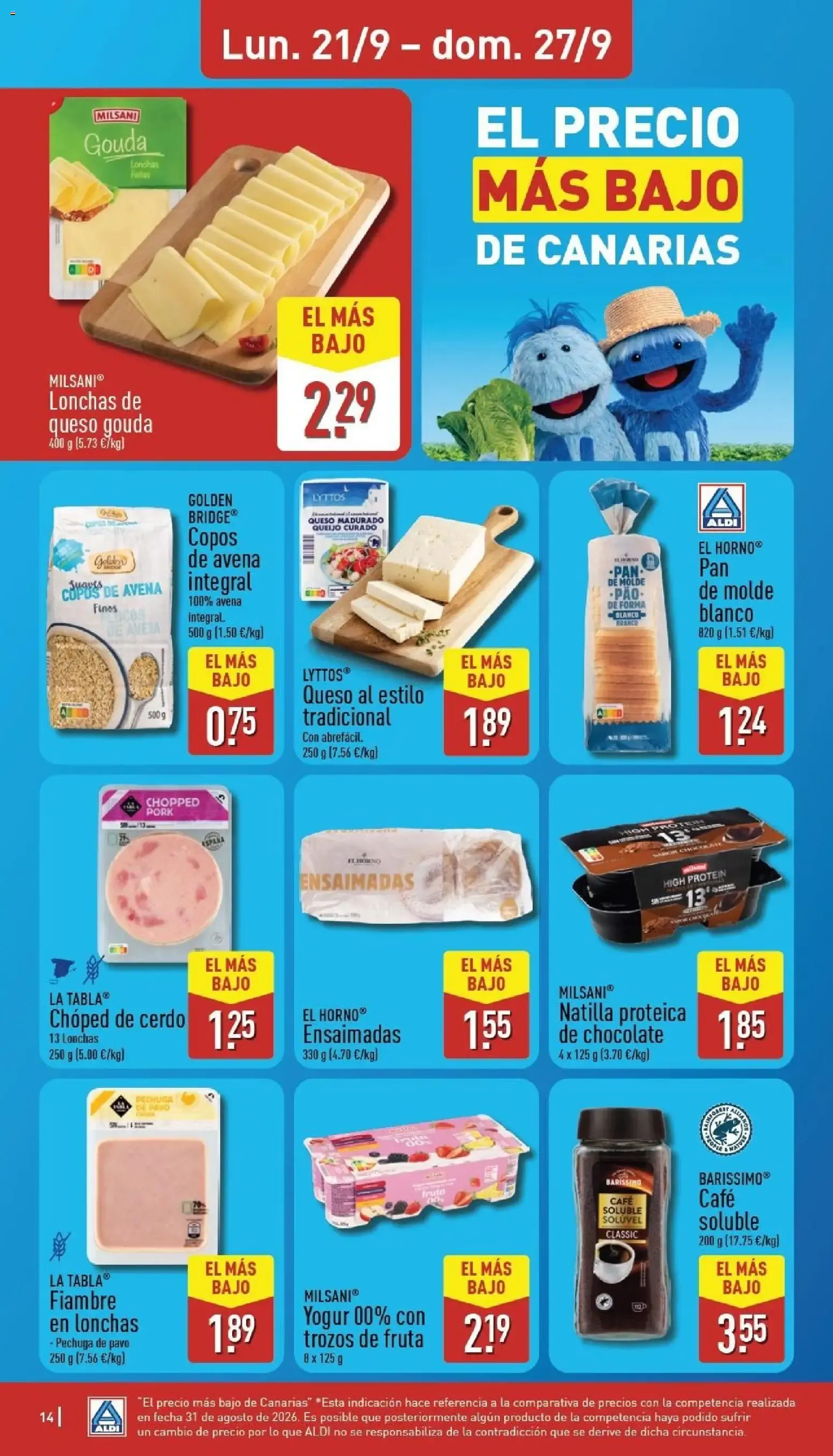 Catálogo de Aldi folleto Canarias del 21/09/2026 | Catálogo 21 de septiembre al 27 de septiembre 2026 - Página 14