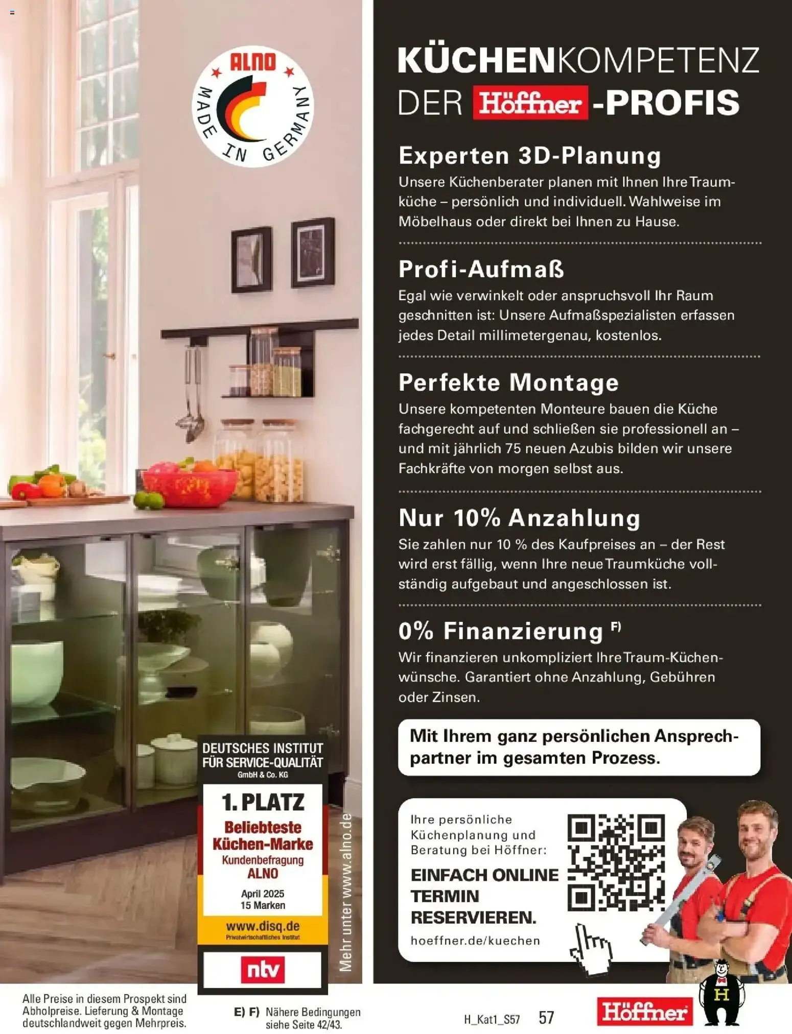 Höffner – IMMER BESSER! von 28. September bis 13. Oktober 2026 - Prospekt seite 57