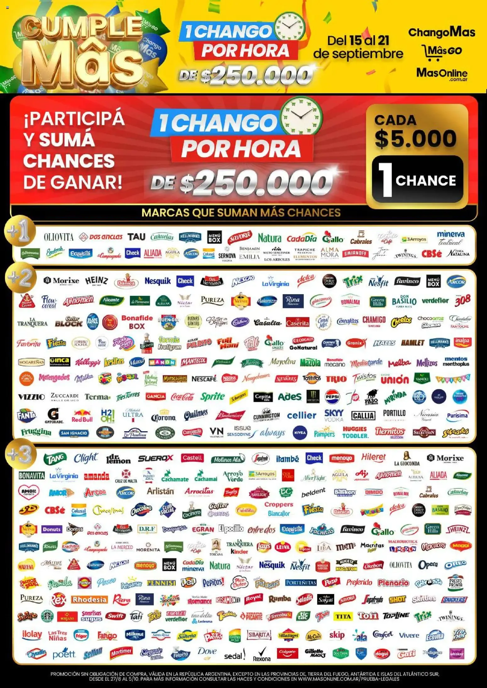 Ofertas de Changomas Ofertas || del 15/09/2026 - 21/09/2026 || Catálogo 15 de septiembre al 21 de septiembre 2026 - Página 12 del catálogo