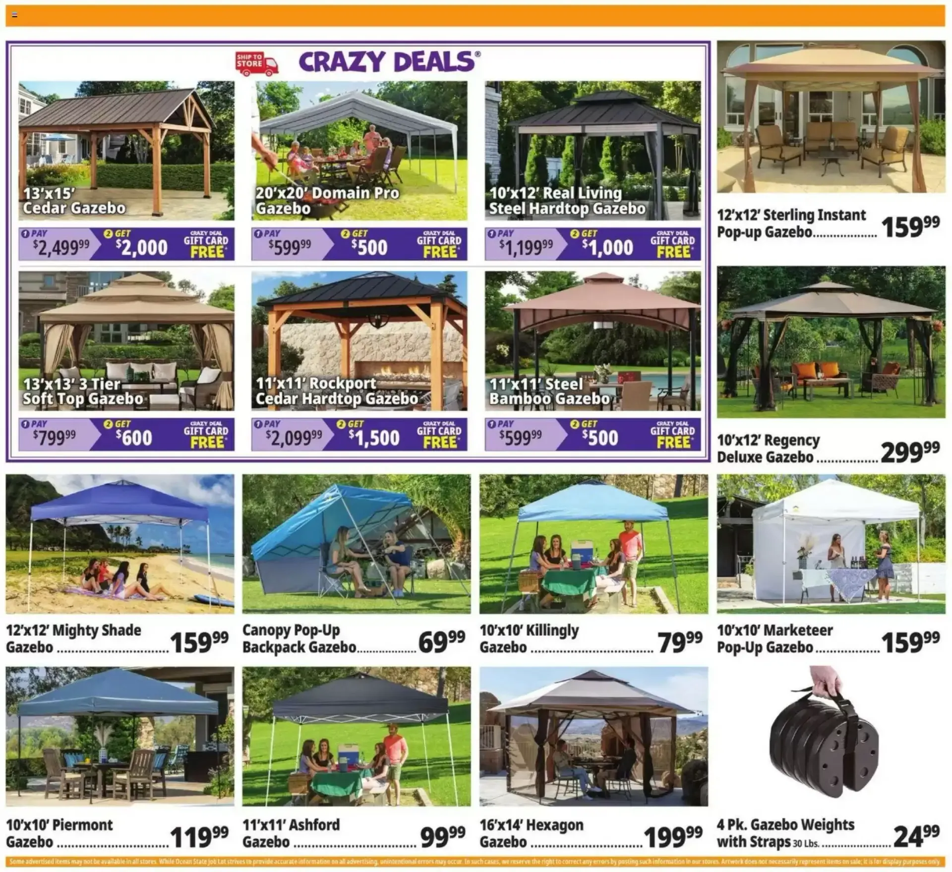 Weekly promotion Ocean State Job Lot flyer week 34 spanning from August 20 to August 26 2026 - Page 13 for Catalogue 365