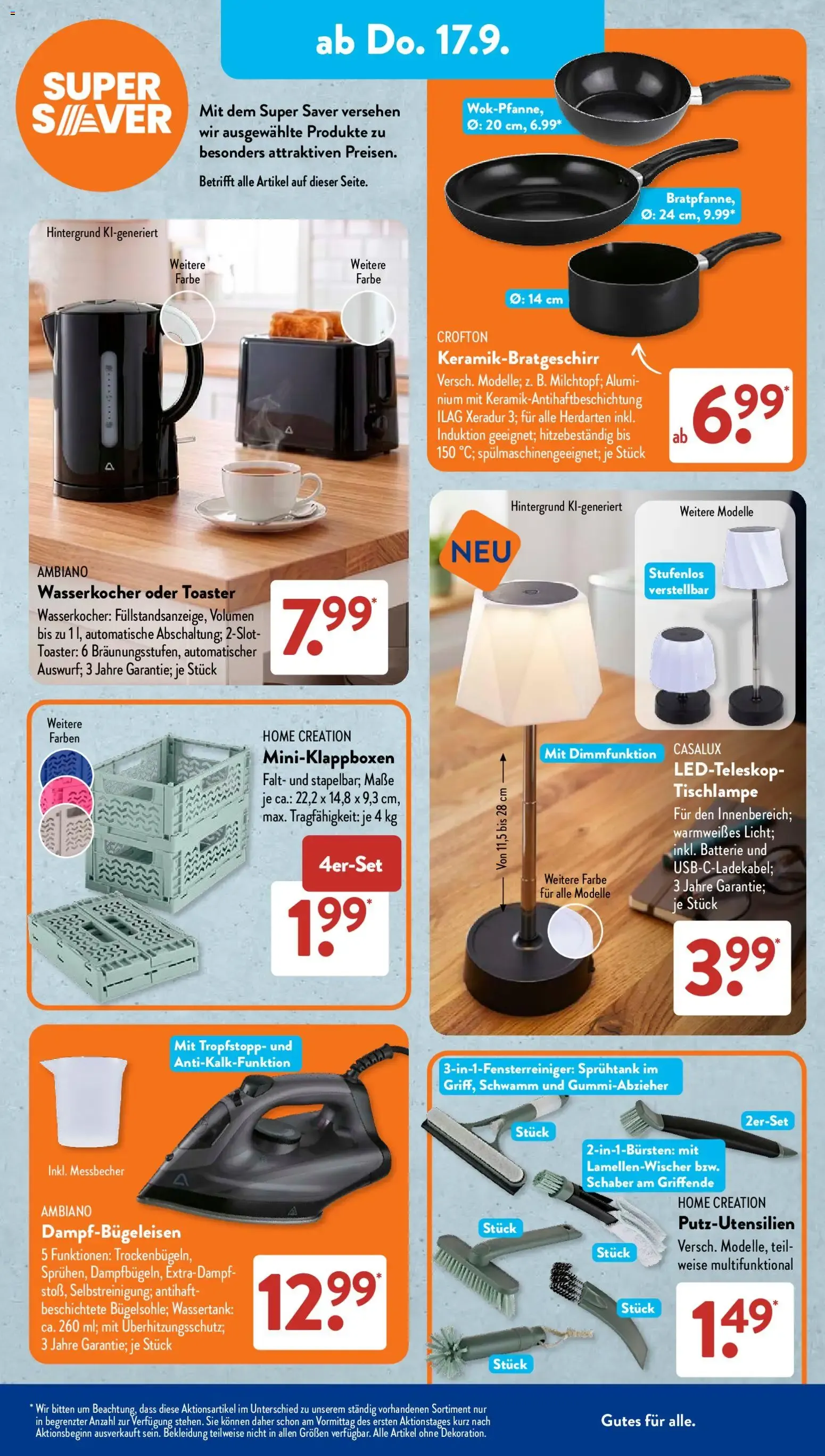 Aldi Süd Tiefpreis-Highlight von 14. September bis 19. September 2026 - Prospekt seite 7