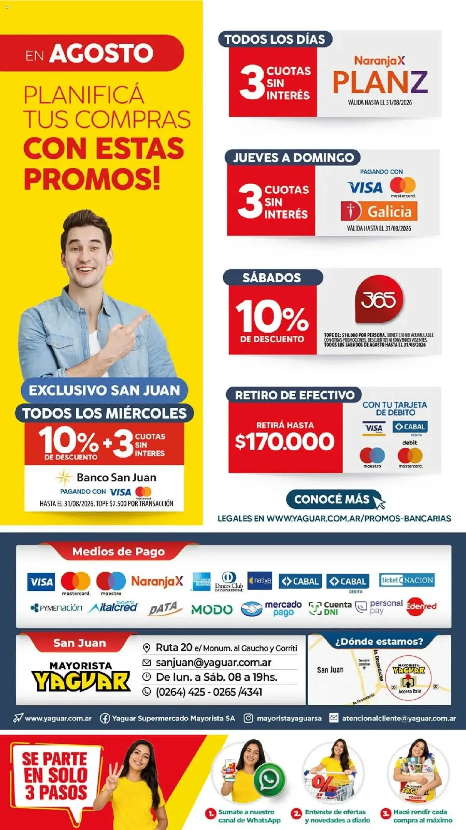 Ofertas de Yaguar - Oferta Semanal San Juan del 24/08/2026 - 29/08/2026 24 de agosto al 29 de agosto 2026 - Página 20 del catálogo