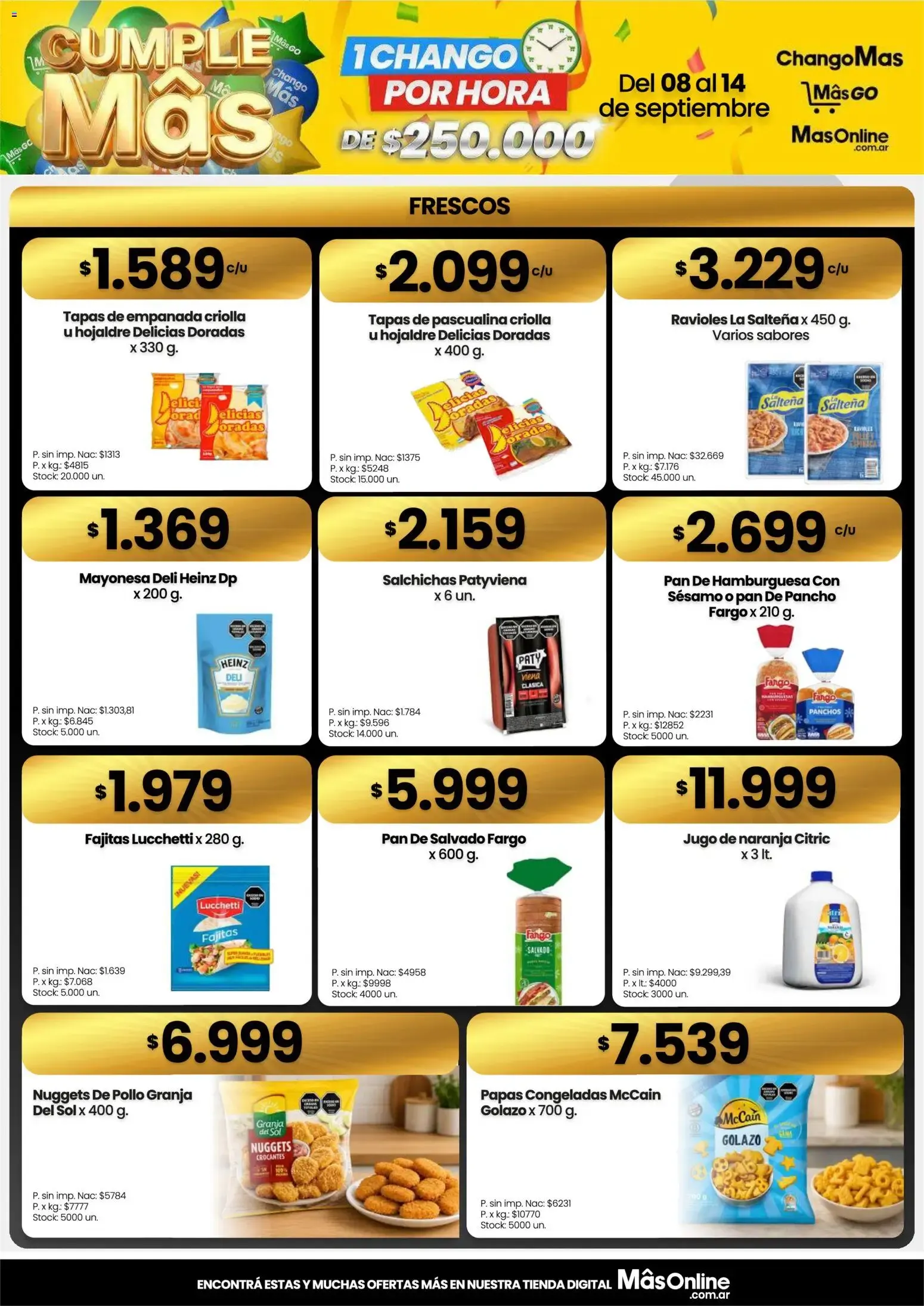 Ofertas de Changomas Ofertas || del 08/09/2026 - 14/09/2026 || Catálogo 8 de septiembre al 14 de septiembre 2026 - Página 5 del catálogo
