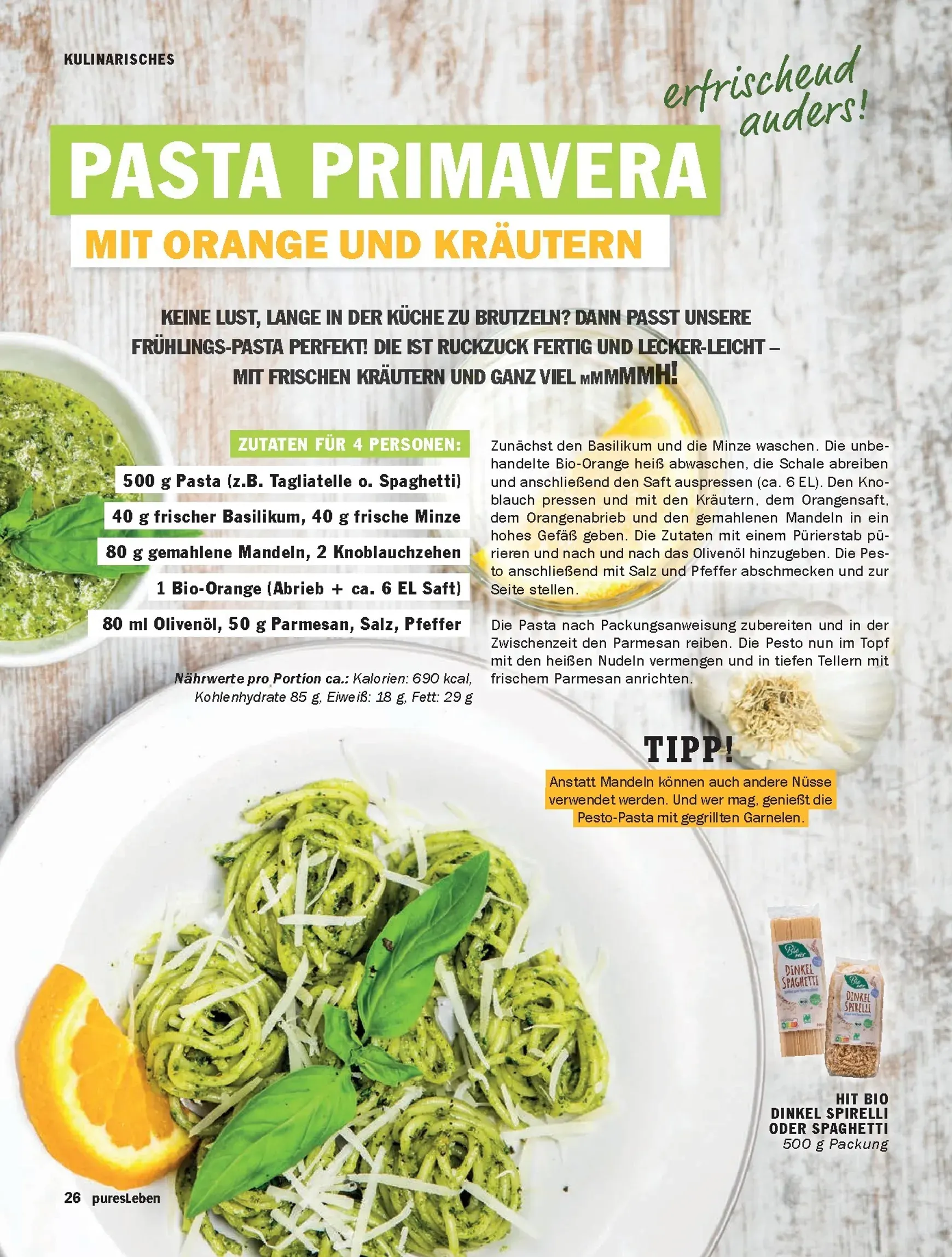 Pures Leben Magazine 02/2026 von 1. April bis 30. Juni 2026 - Prospekt seite 26