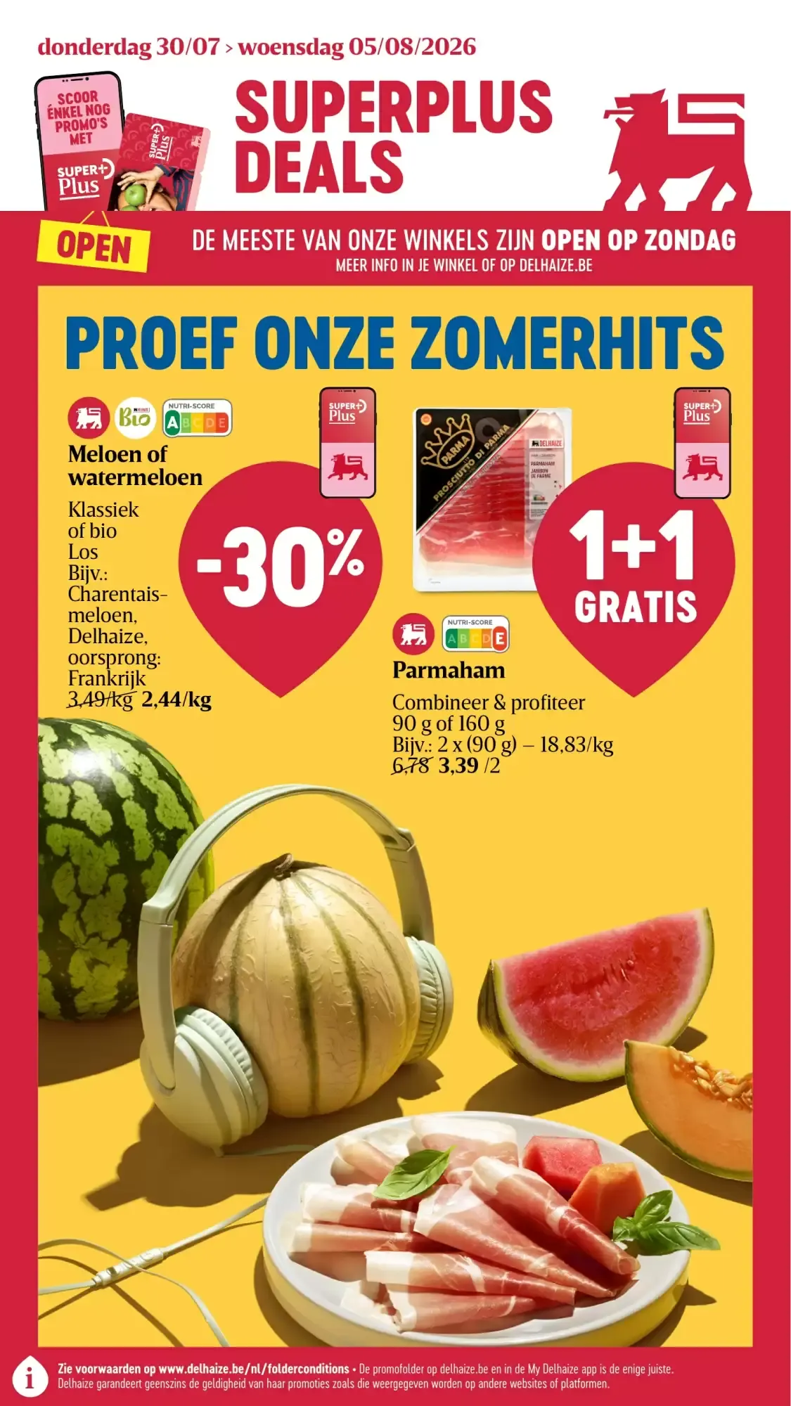 SUPERPLUS DEALS van 30 juli tot 5 augustus 2026 - folder pagina 1